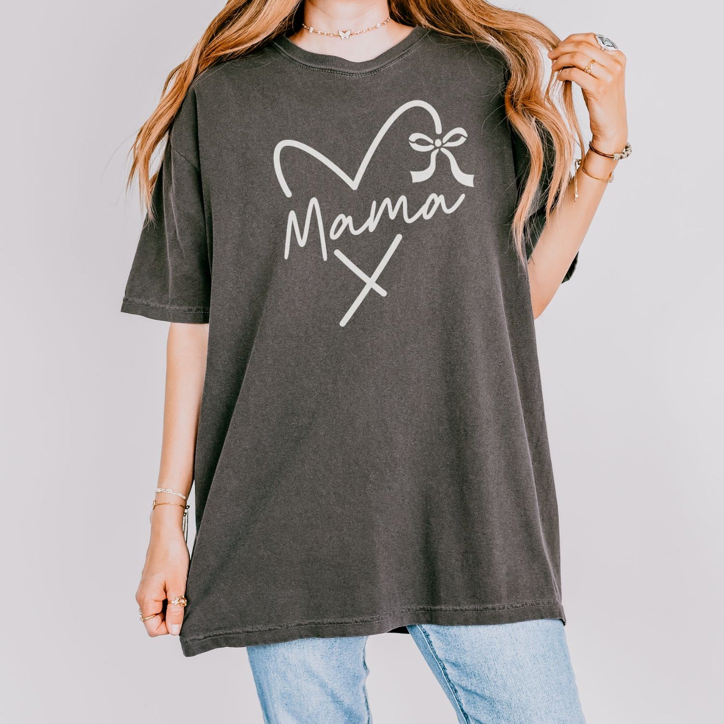 Mama Heart Coquette T-Shirt