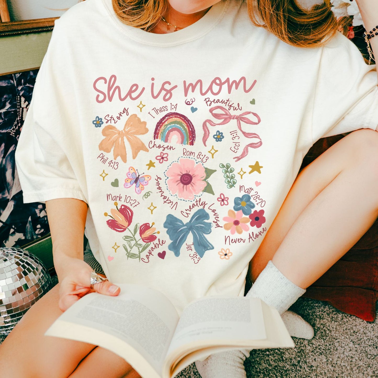 She Is Mom T-Shirt