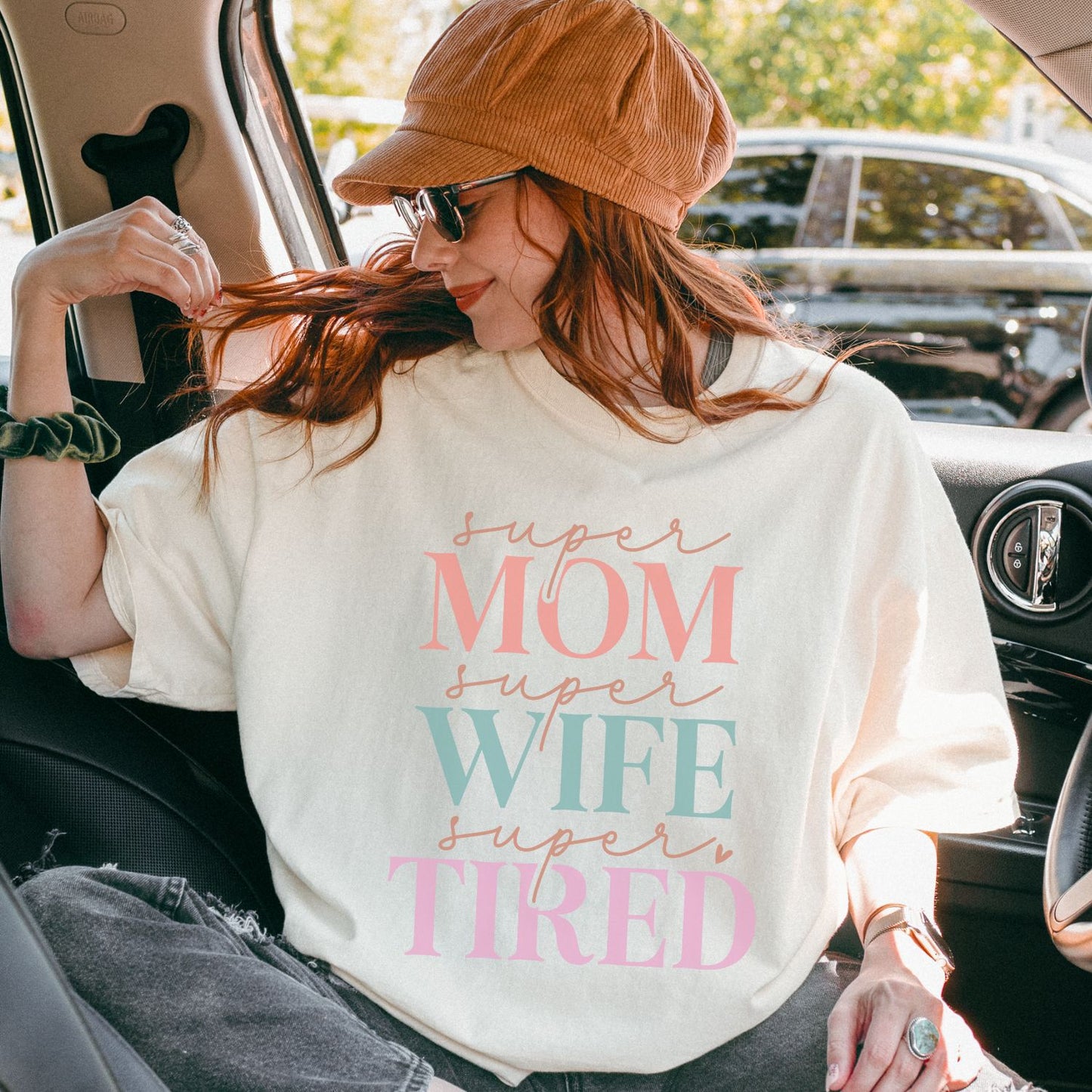Super Mom Super Wife Super Tired T-Shirt