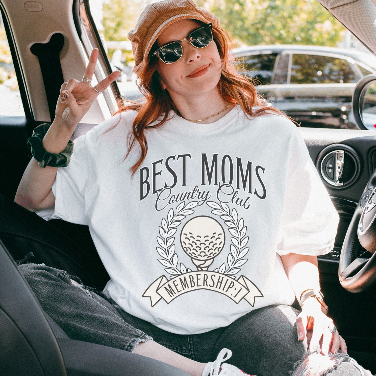 Best Moms Country Club T-Shirt