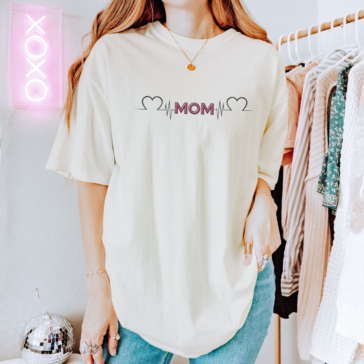 Mom Heartbeat T-Shirt