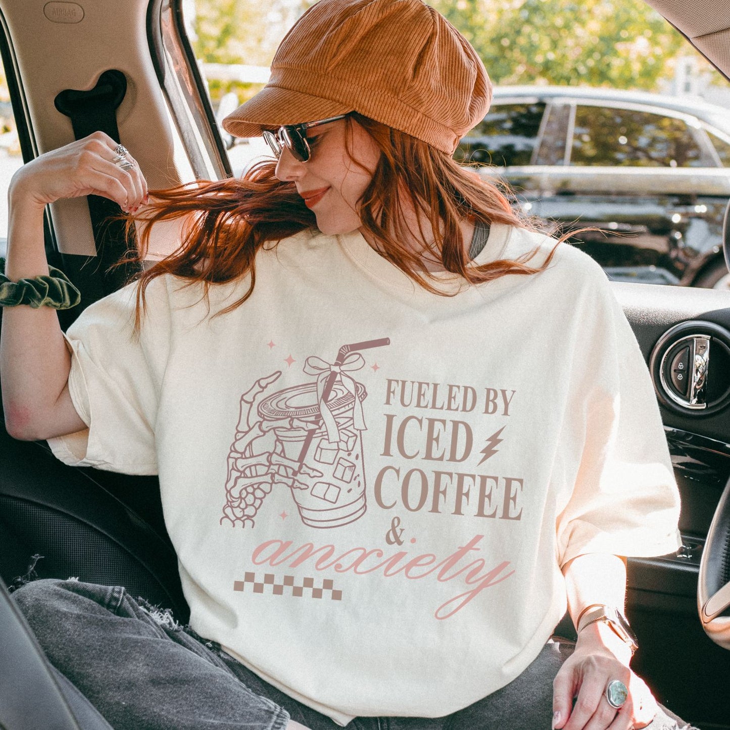 Fueled By Coffee & Anxiety T-Shirt