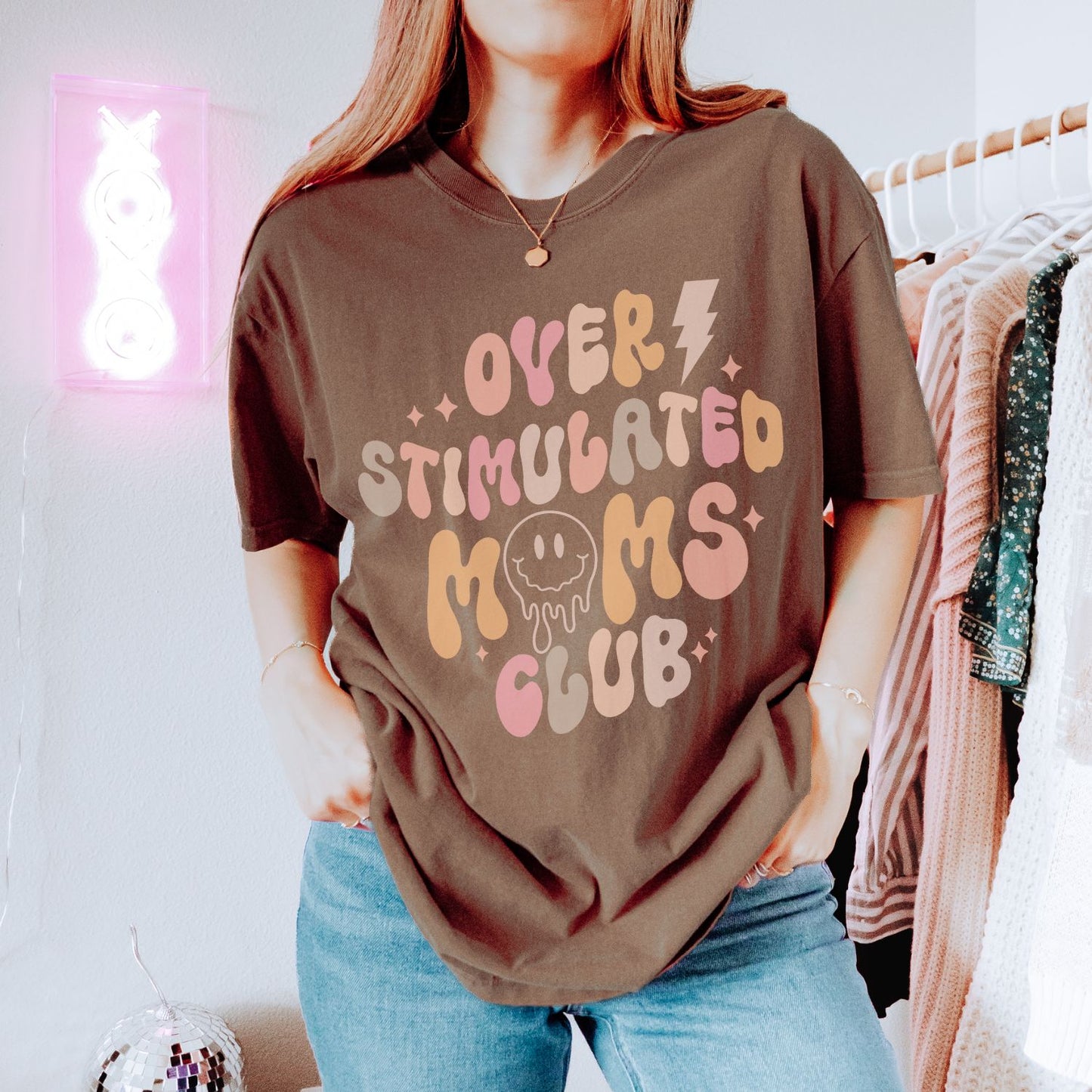 Overstimulated Moms Club T-Shirt