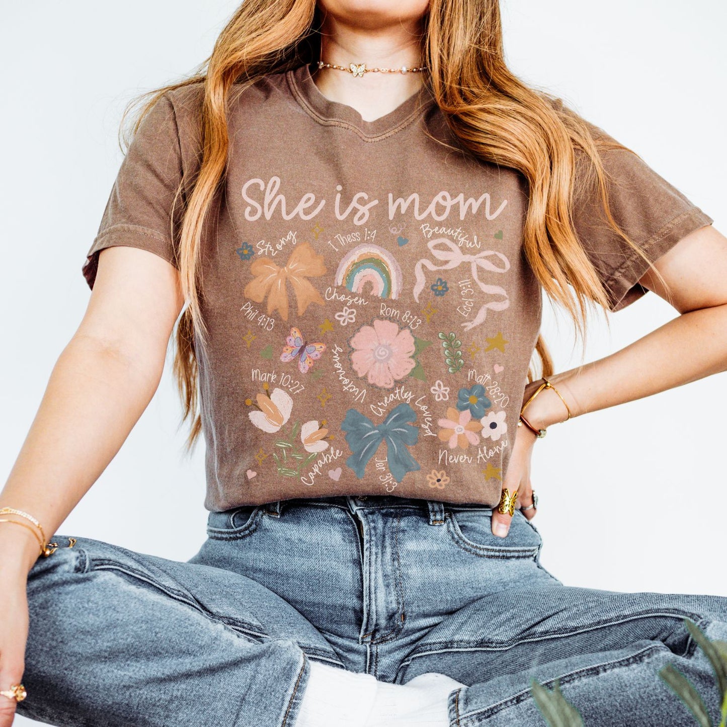 She Is Mom T-Shirt