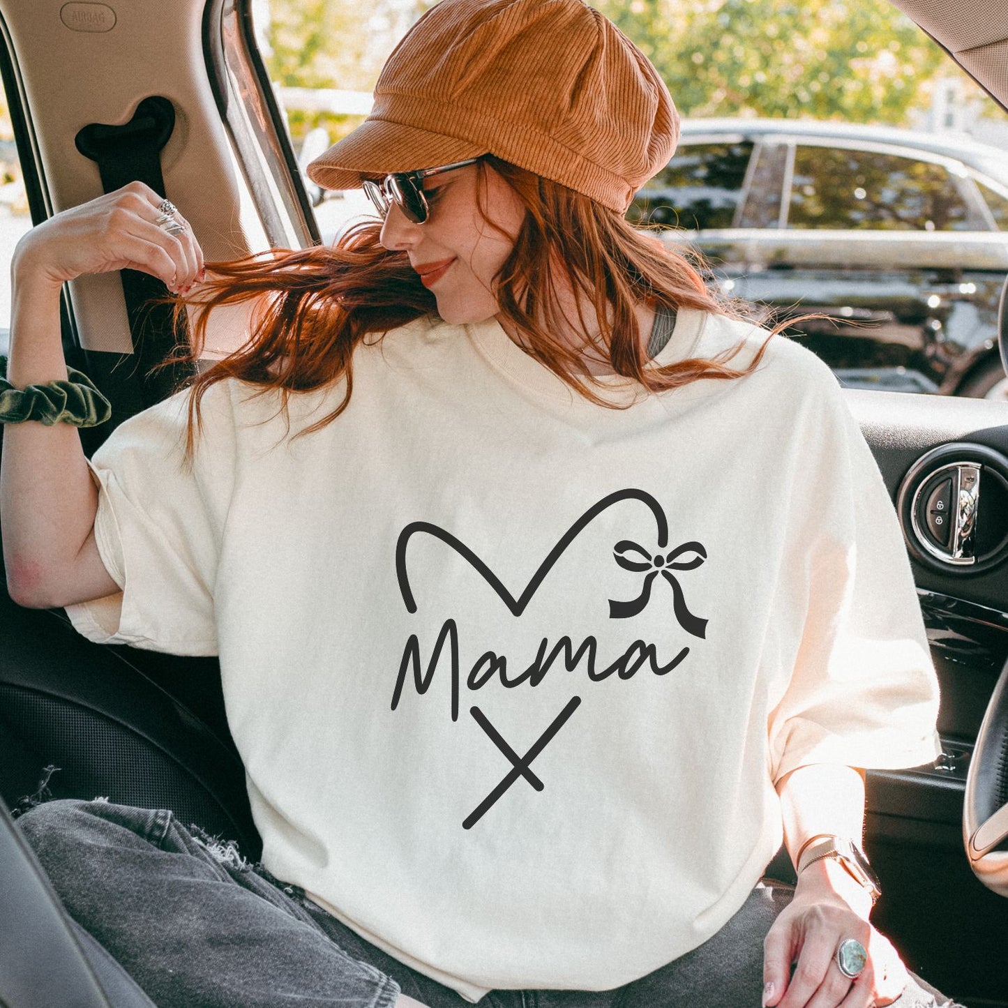 Mama Heart Coquette T-Shirt