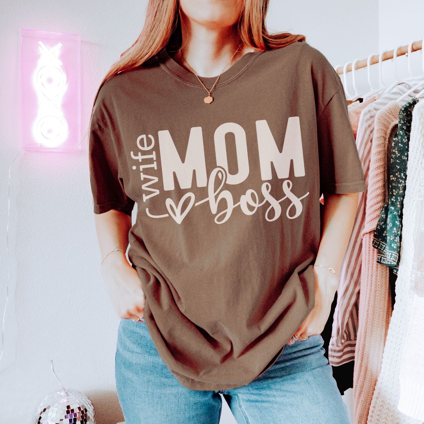 Wife Mom Boss T-Shirt