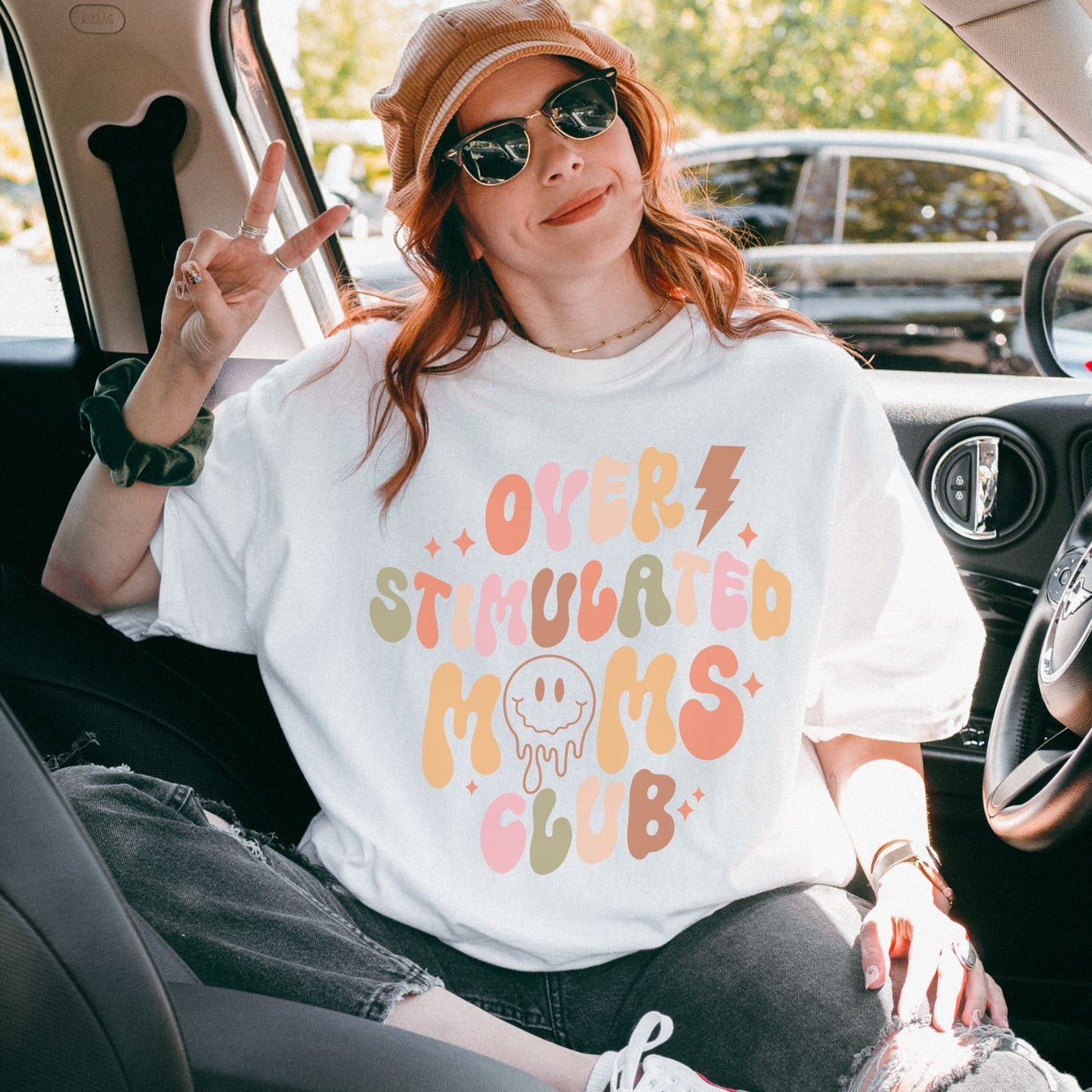 Overstimulated Moms Club T-Shirt