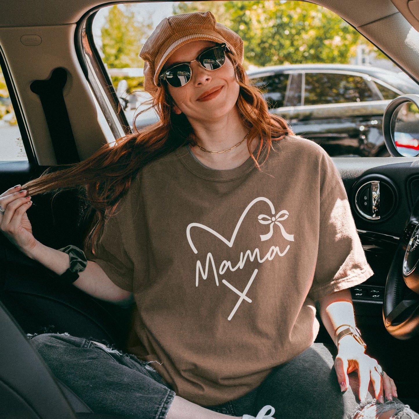 Mama Heart Coquette T-Shirt