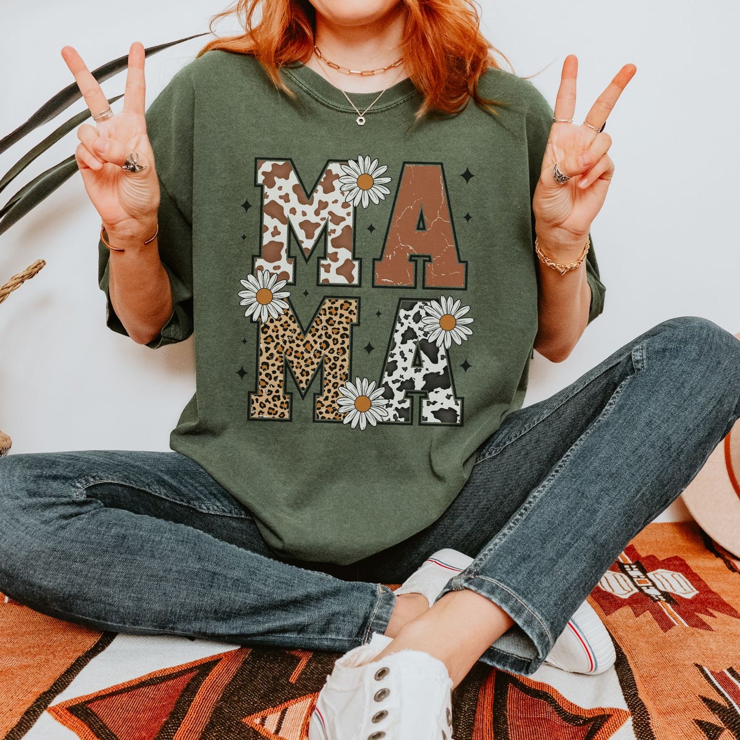 Mama Floral T-Shirt