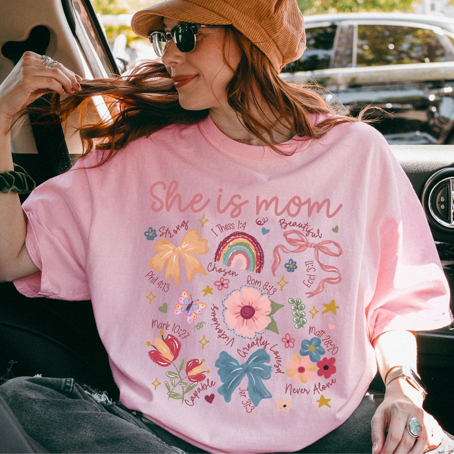 She Is Mom T-Shirt