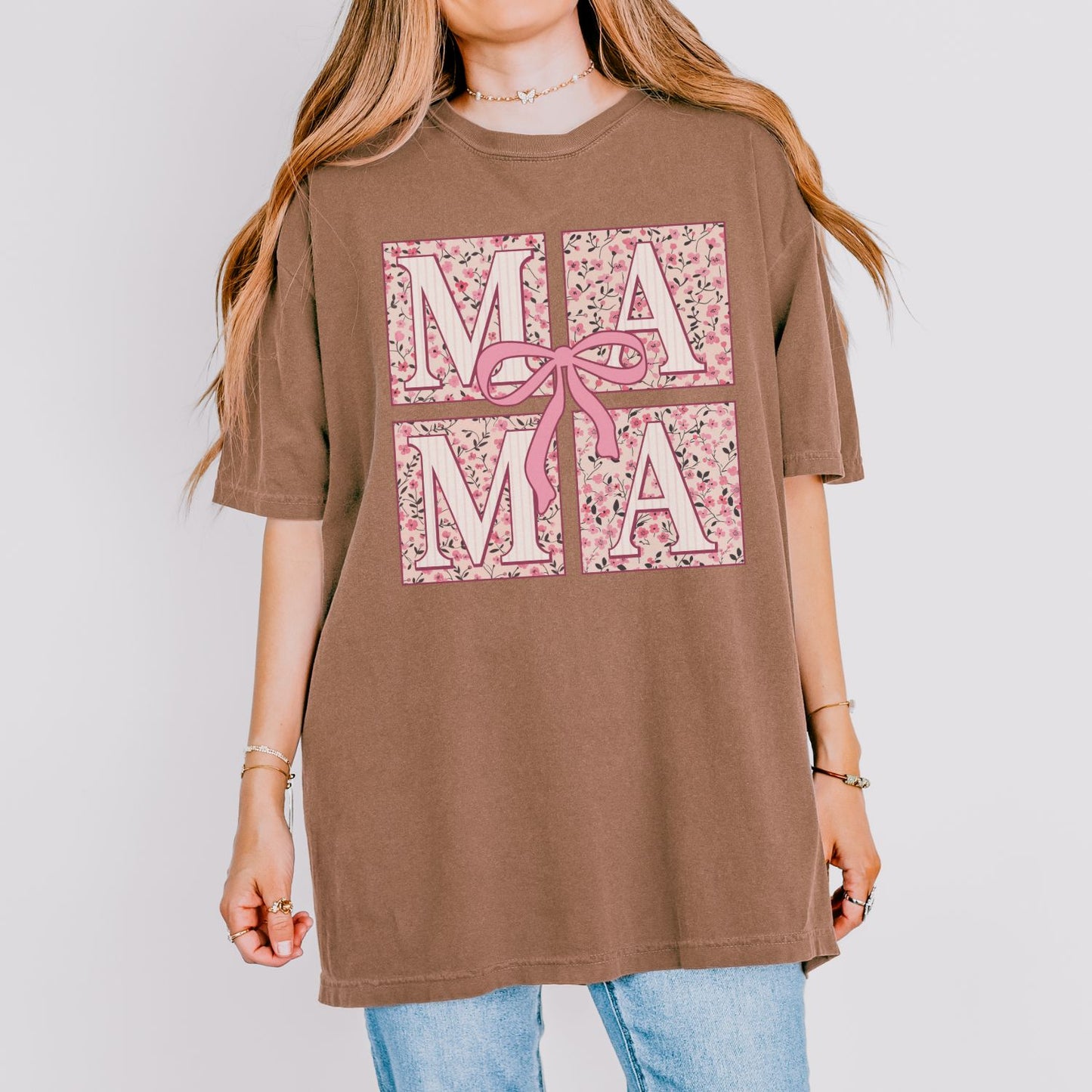 Floral Chinoiserie Mama Coquette T-Shirt