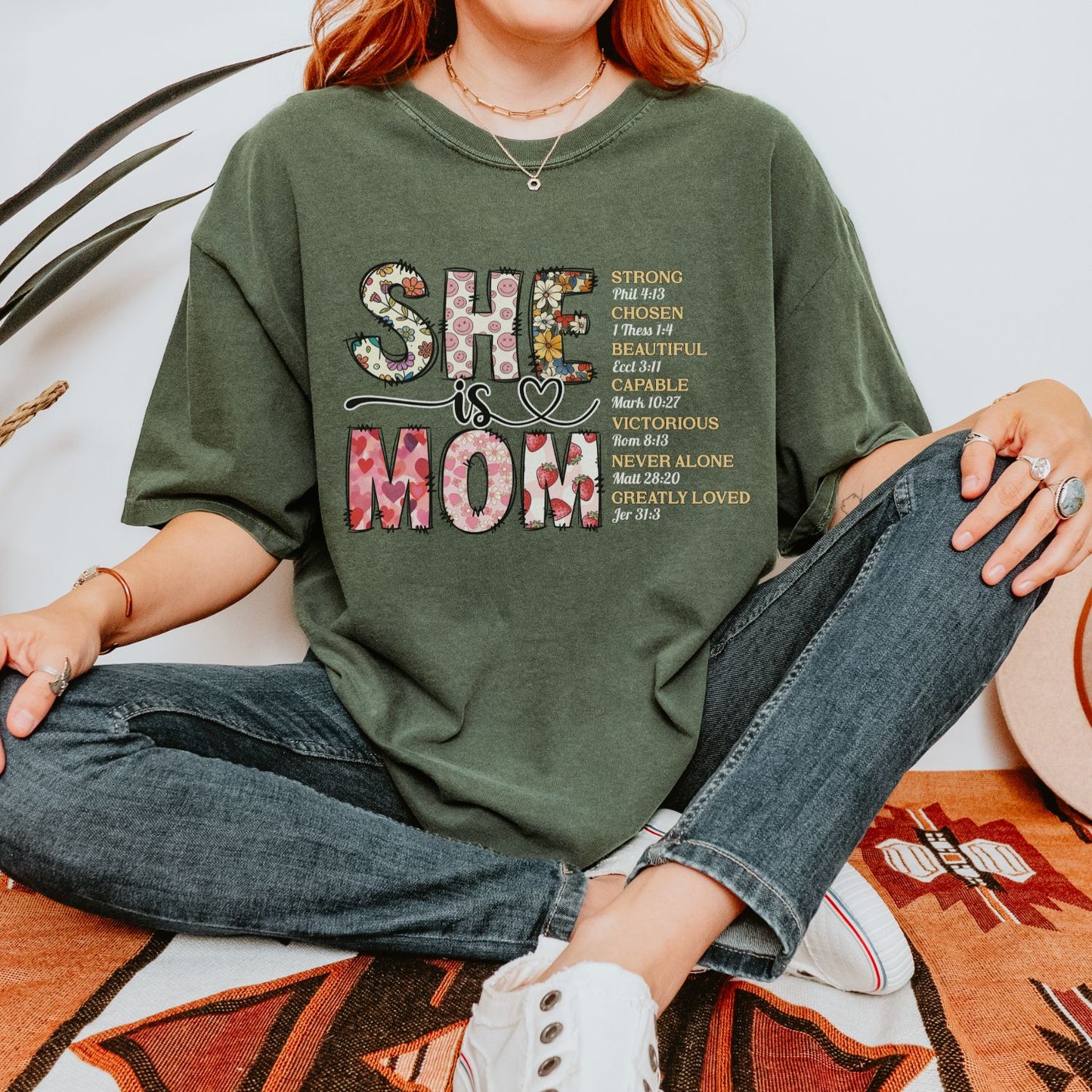 She Is Mom T-Shirt