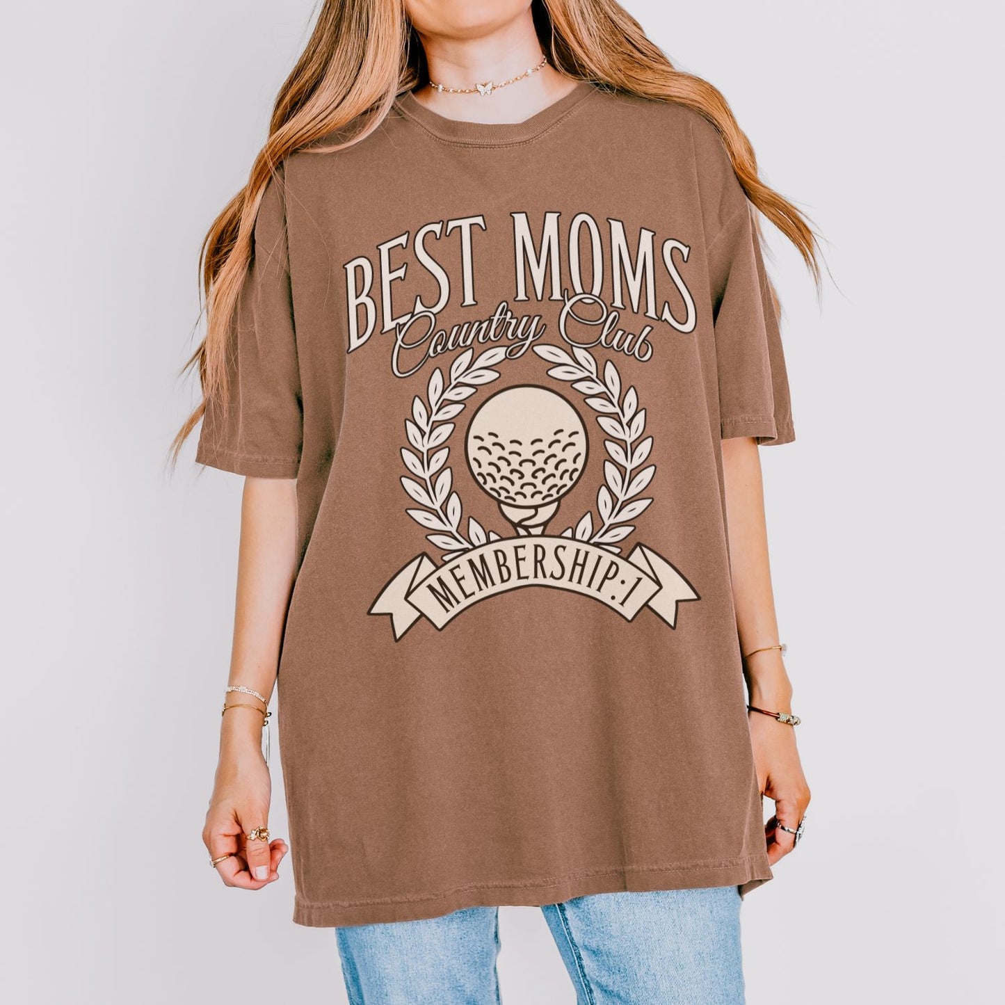 Best Moms Country Club T-Shirt