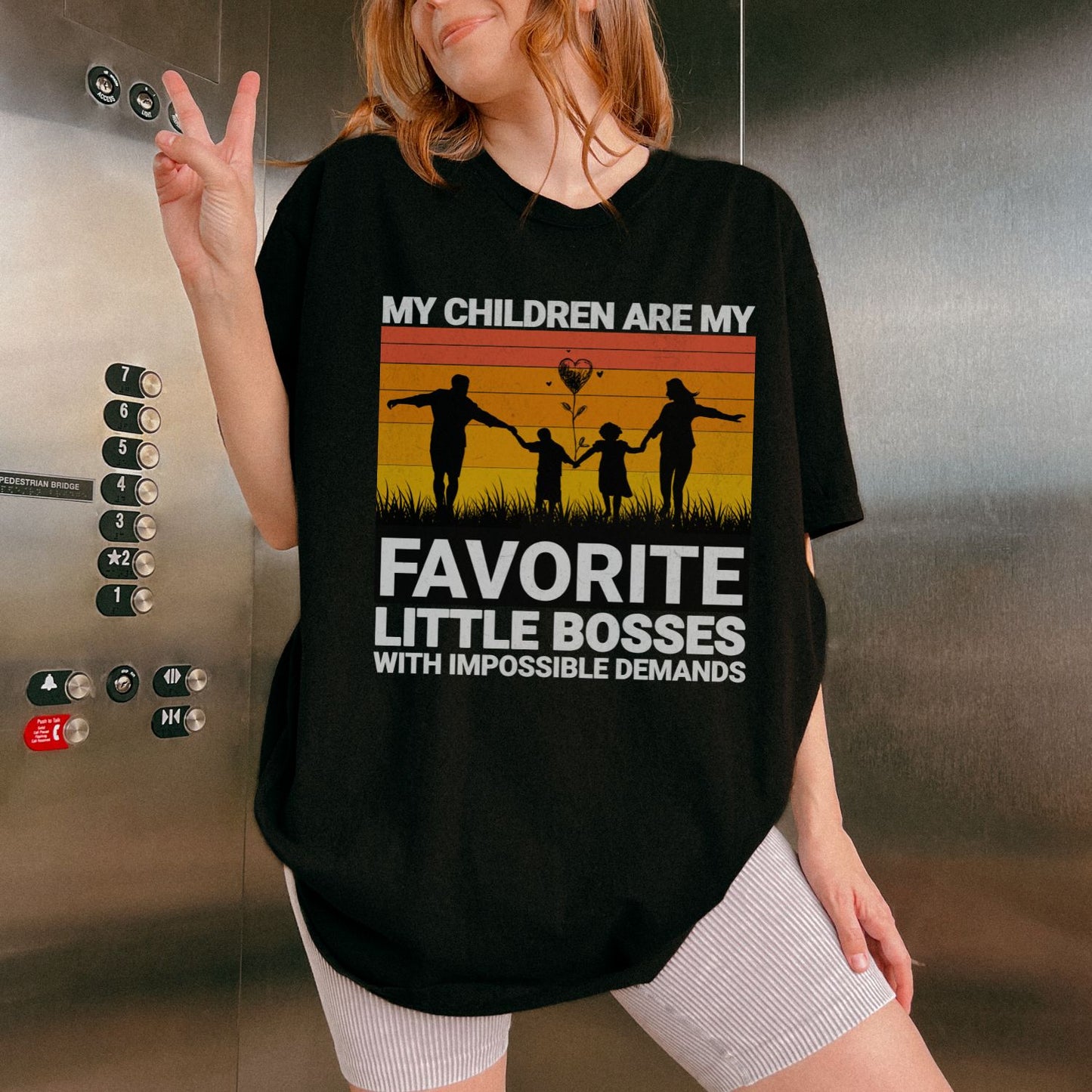 My Children Are My Favorite Little Bosses T-Shirt
