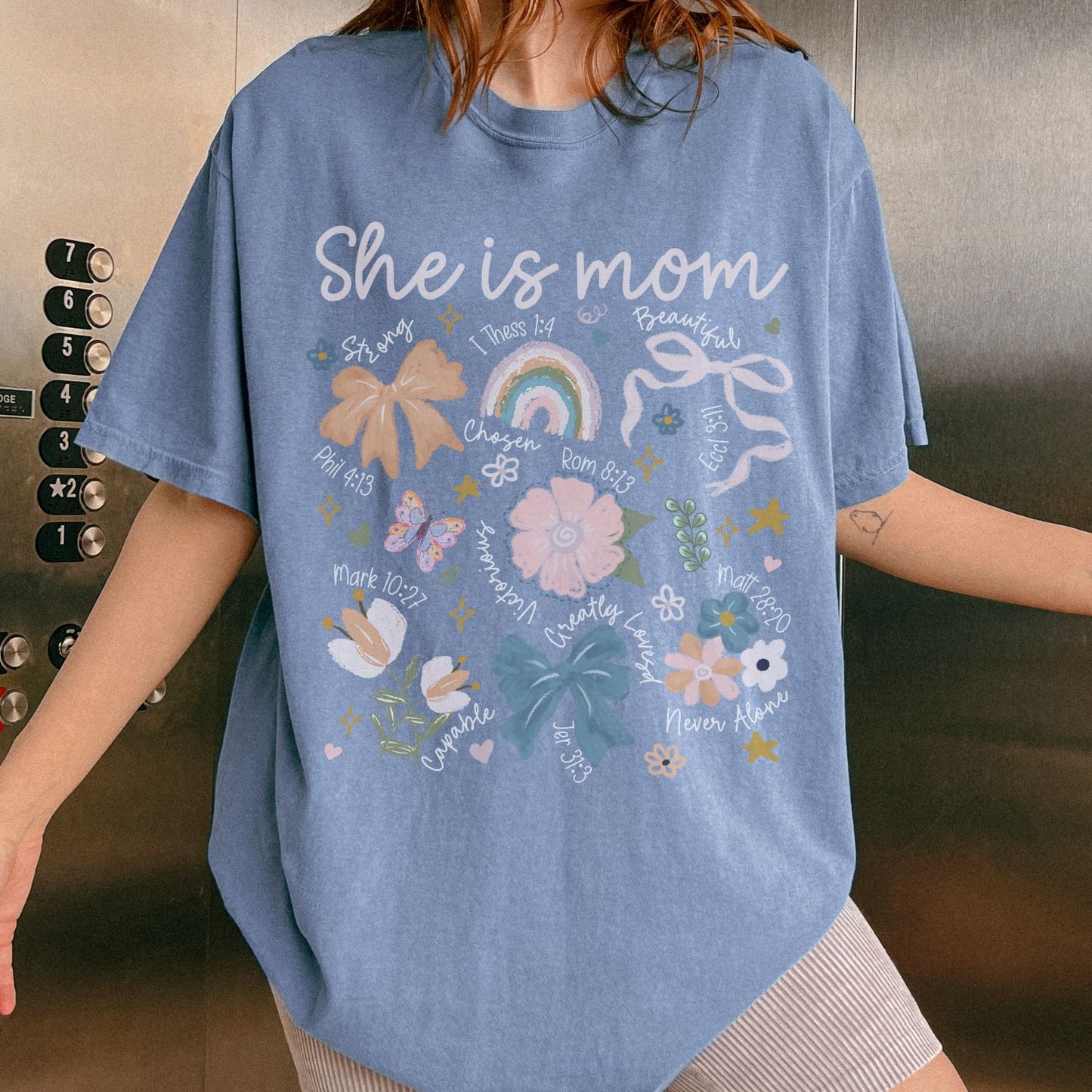 She Is Mom T-Shirt