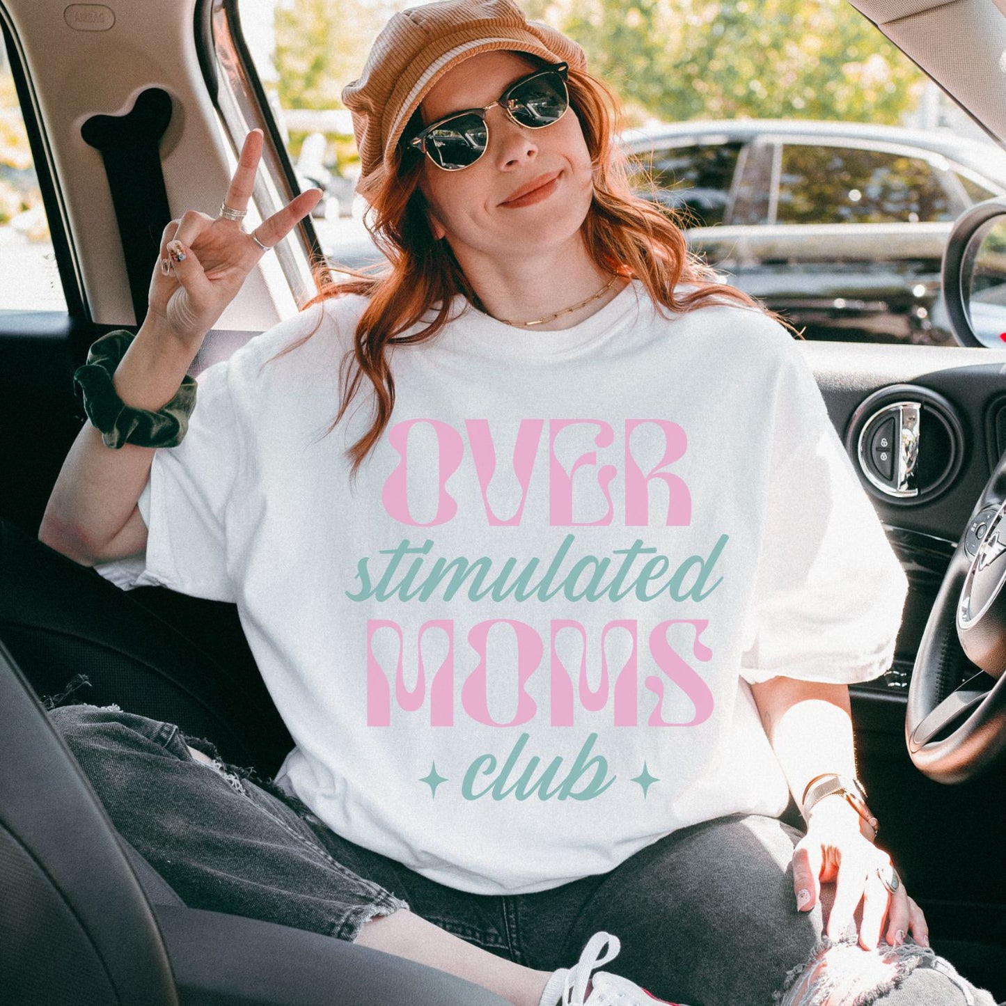 Overstimulated Moms Club T-Shirt