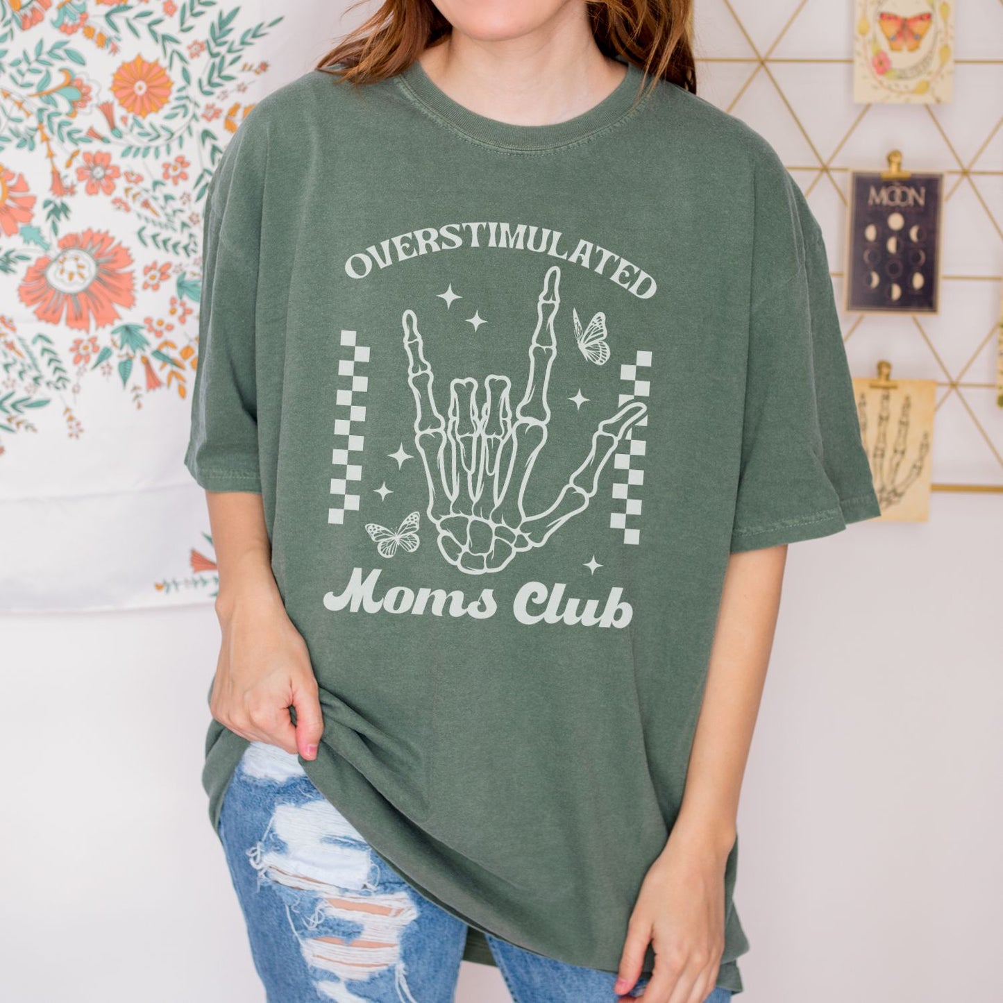 Overstimulated Moms Club T-Shirt