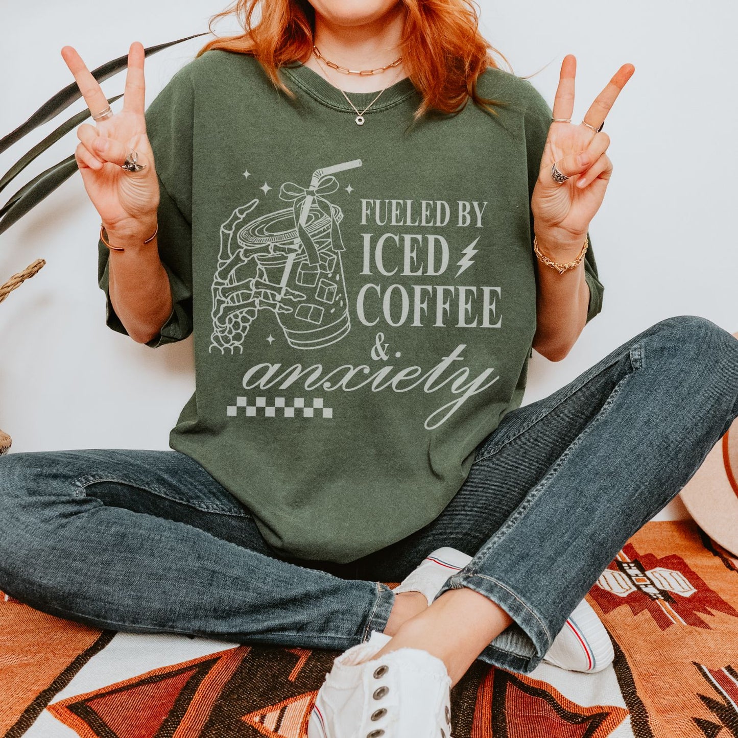 Fueled By Coffee & Anxiety T-Shirt