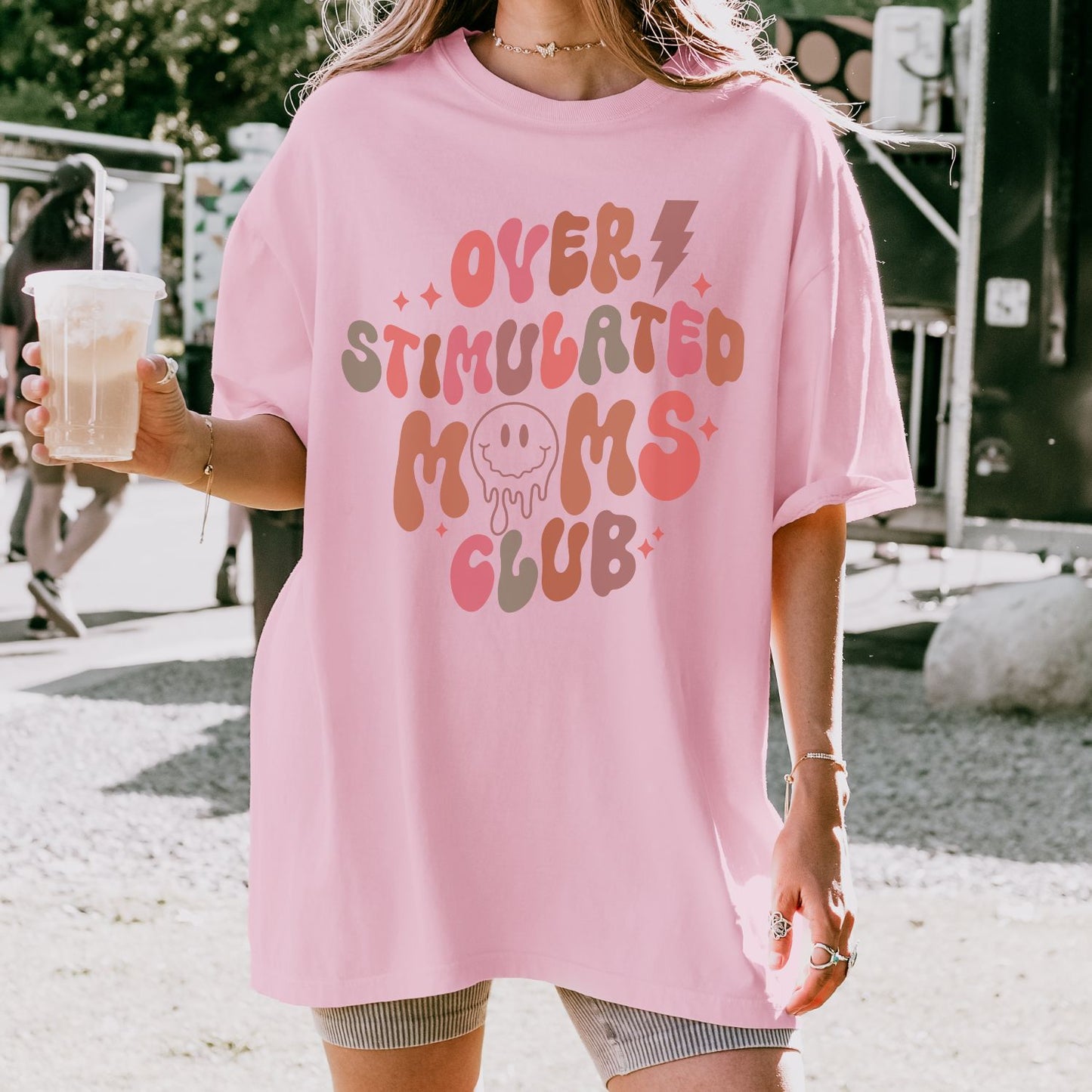 Overstimulated Moms Club T-Shirt