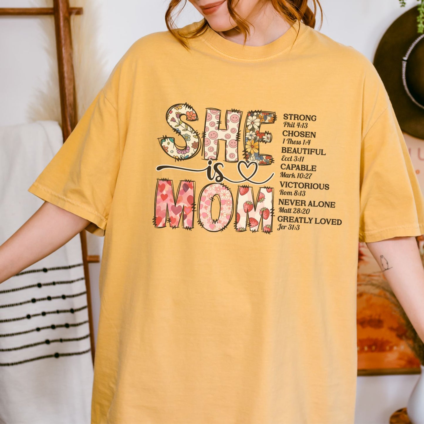 She Is Mom T-Shirt