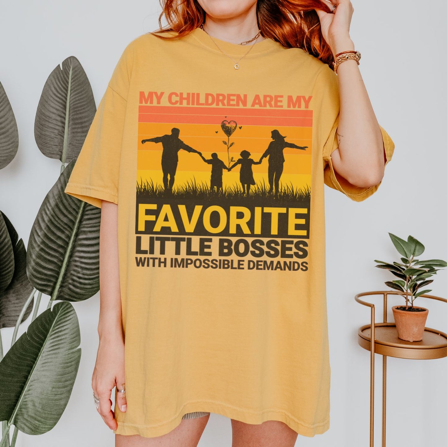 My Children Are My Favorite Little Bosses T-Shirt