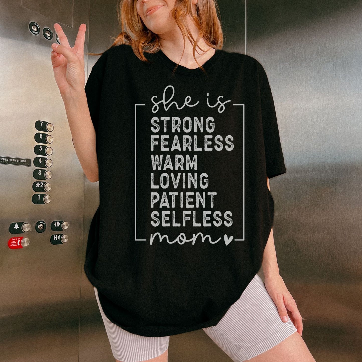 She Is Mom T-Shirt