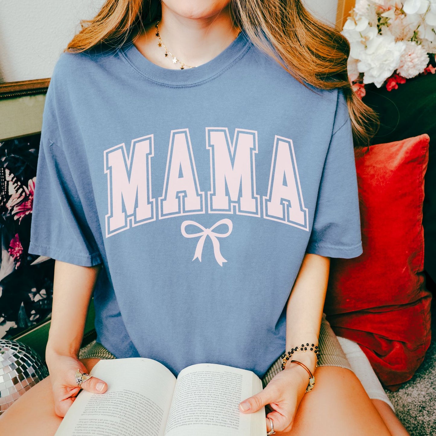 Mama Coquette Pink T-Shirt