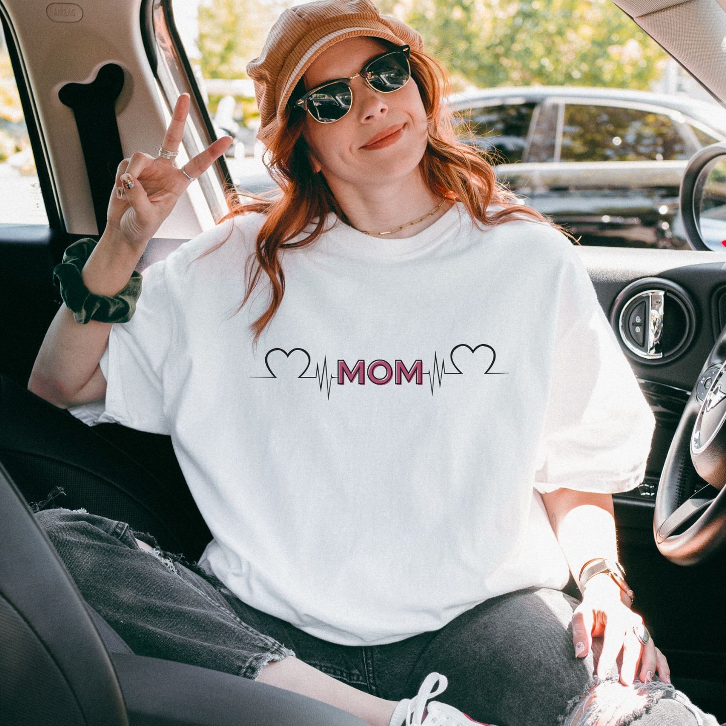 Mom Heartbeat T-Shirt