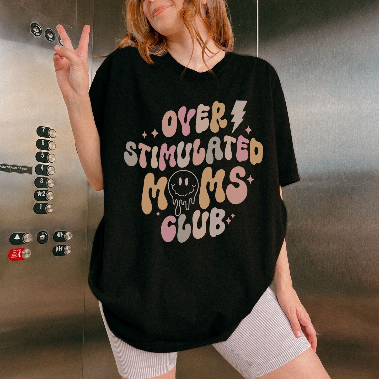 Overstimulated Moms Club T-Shirt