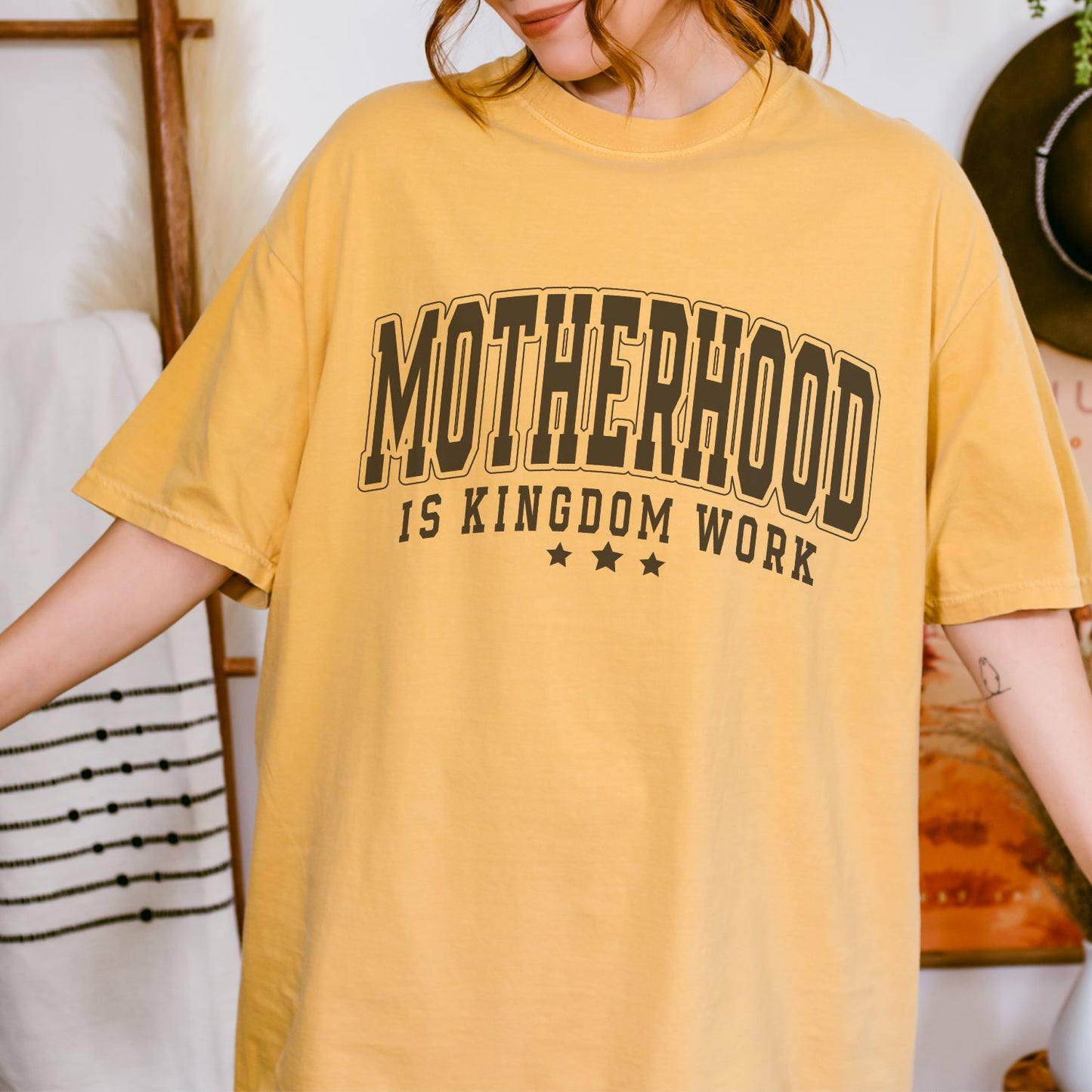 Motherhood Is Kingdom Work T-Shirt