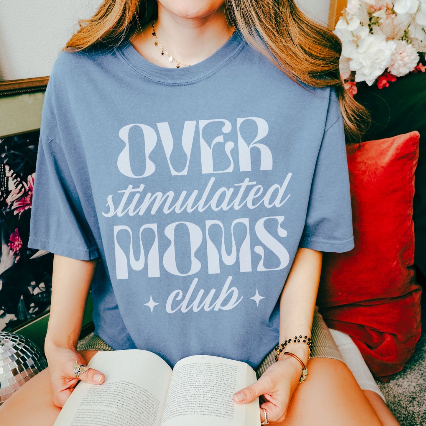 Overstimulated Moms Club T-Shirt