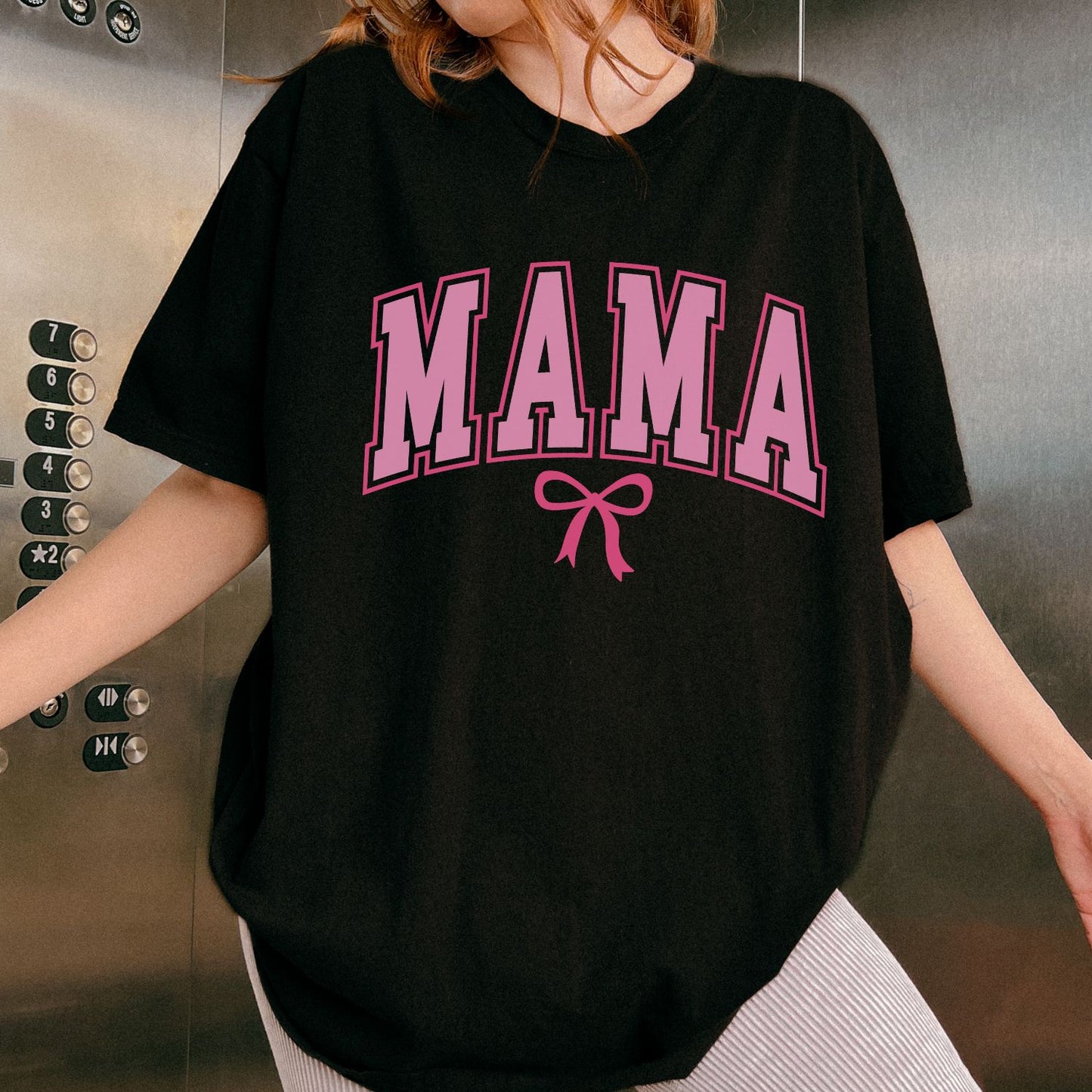 Mama Coquette Pink T-Shirt