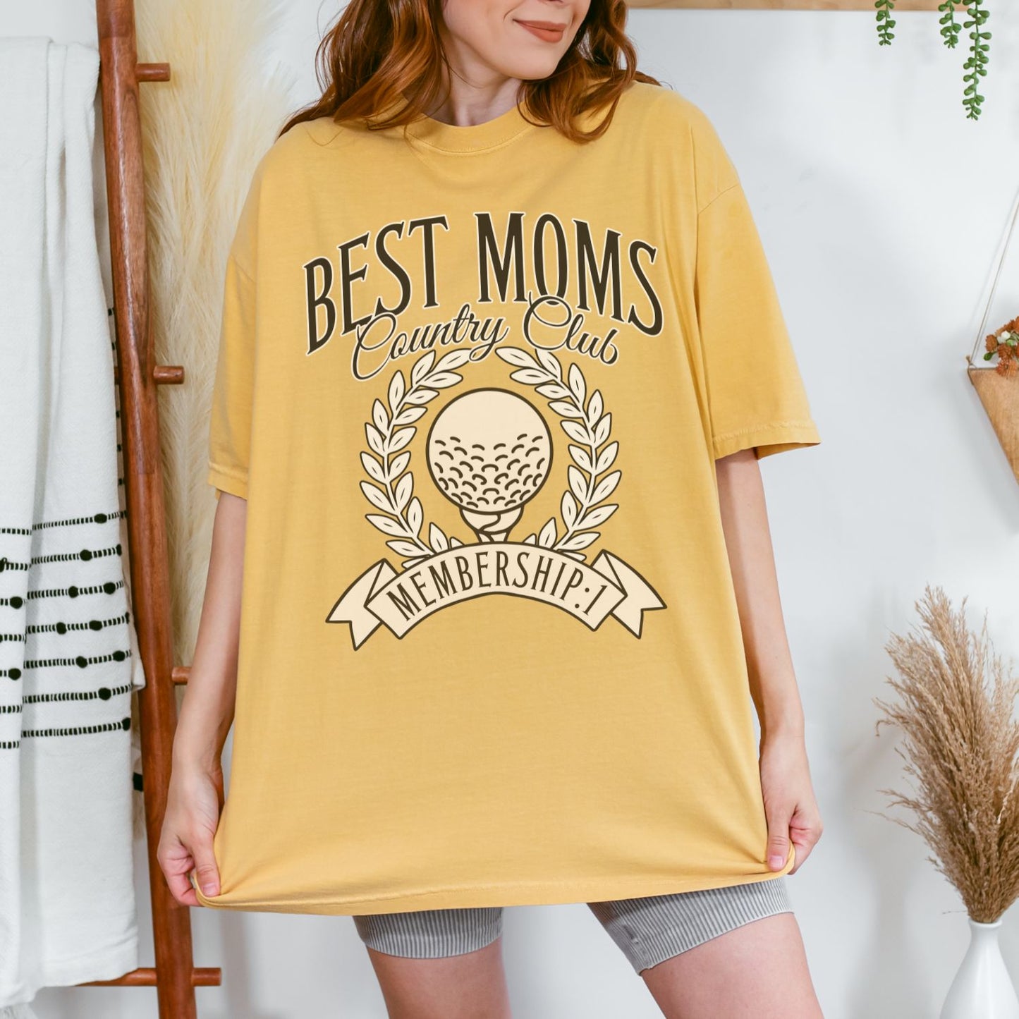 Best Moms Country Club T-Shirt