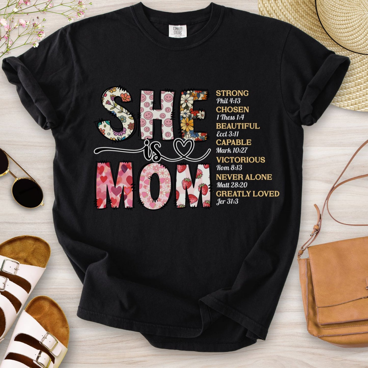 She Is Mom T-Shirt