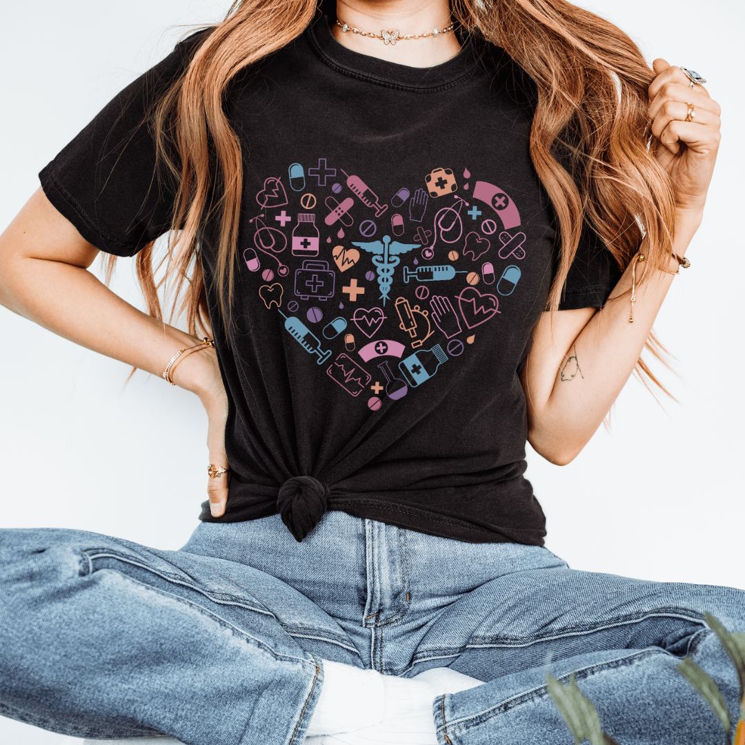 Nurse Heart T-Shirt
