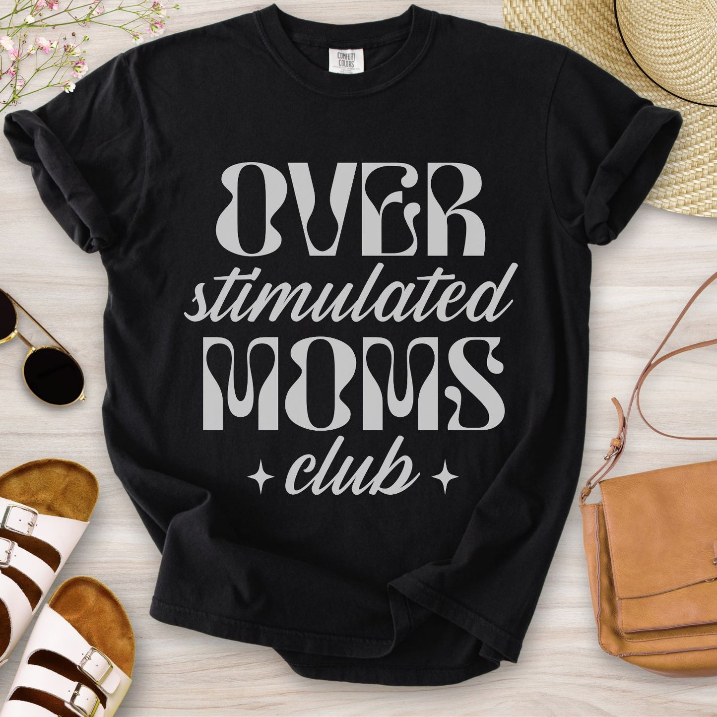 Overstimulated Moms Club T-Shirt