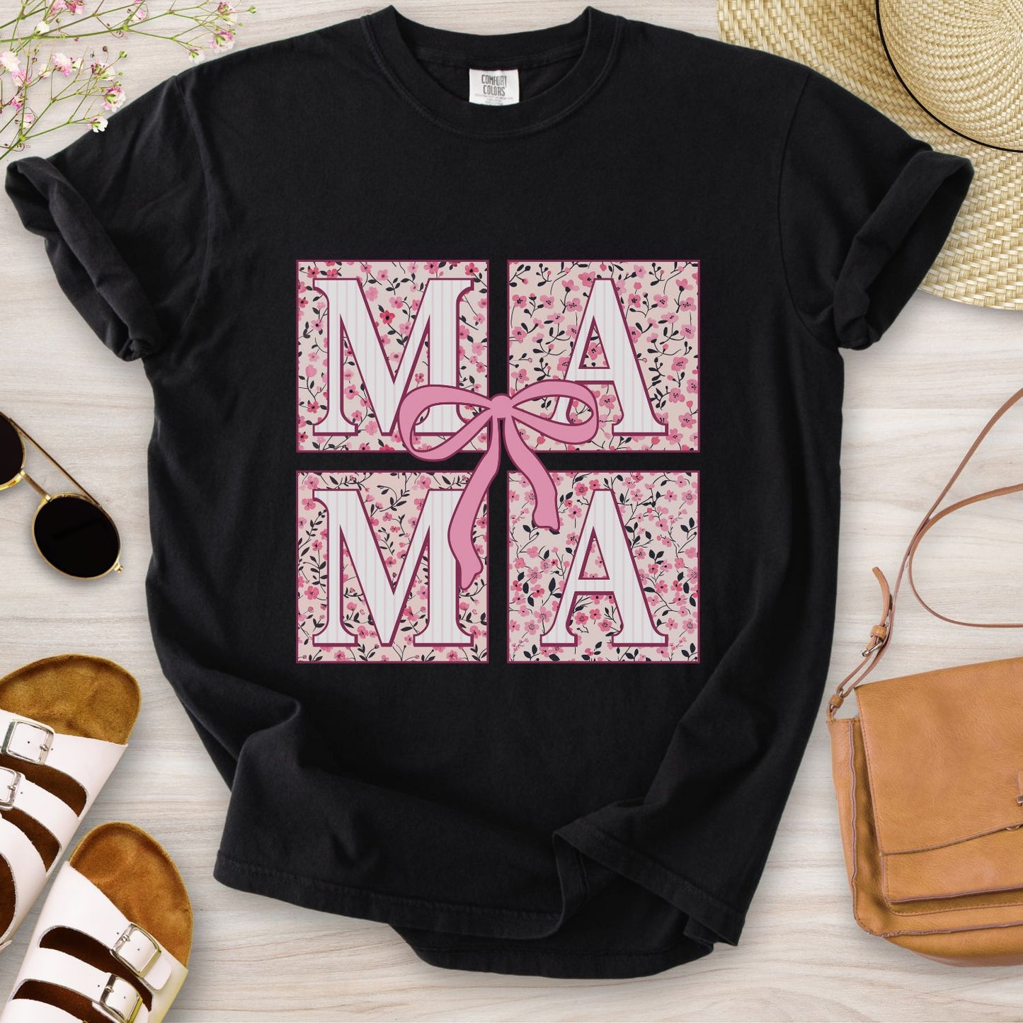 Floral Chinoiserie Mama Coquette T-Shirt