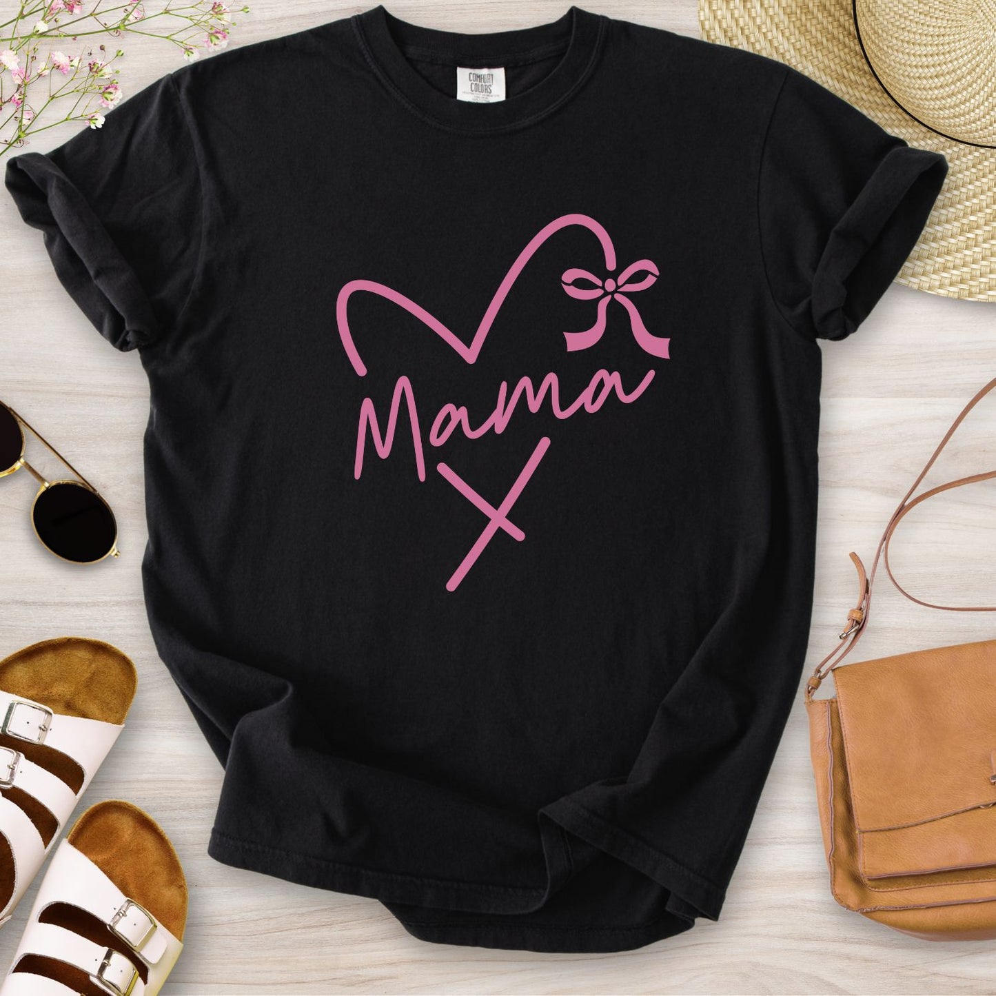 Mama Heart Coquette T-Shirt