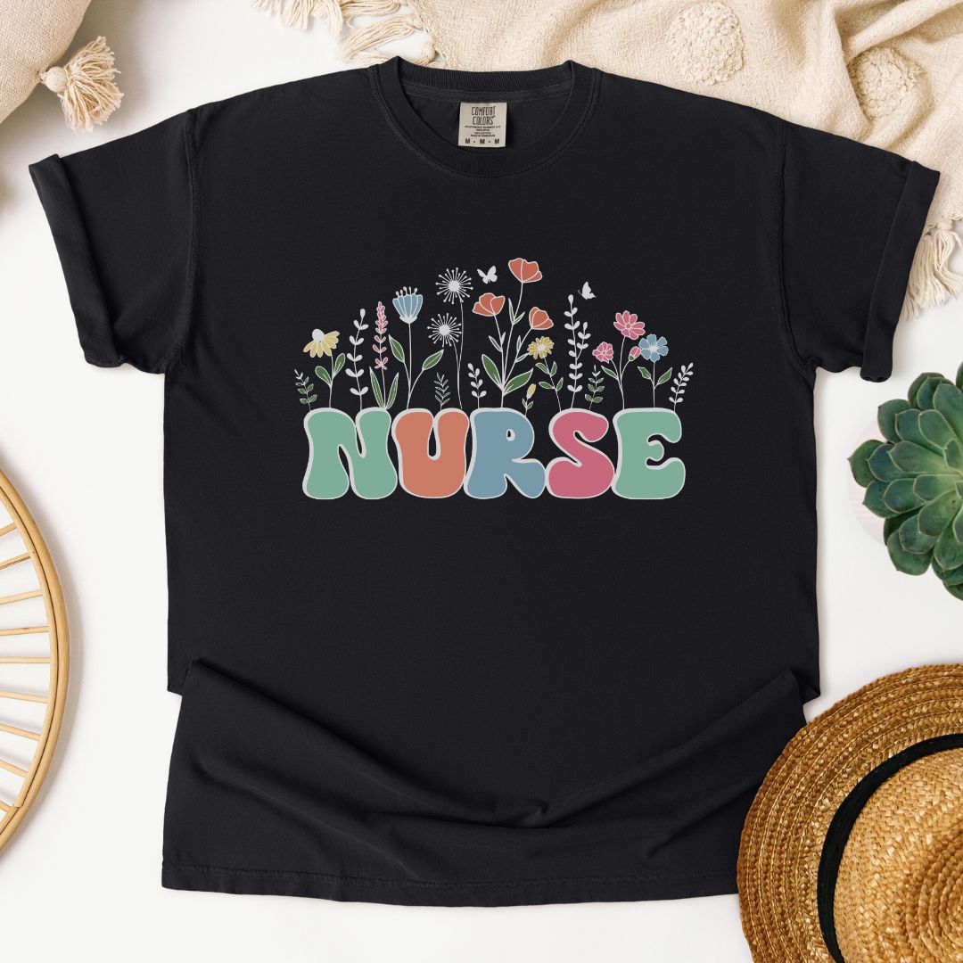 Nurse Wildflower T-Shirt