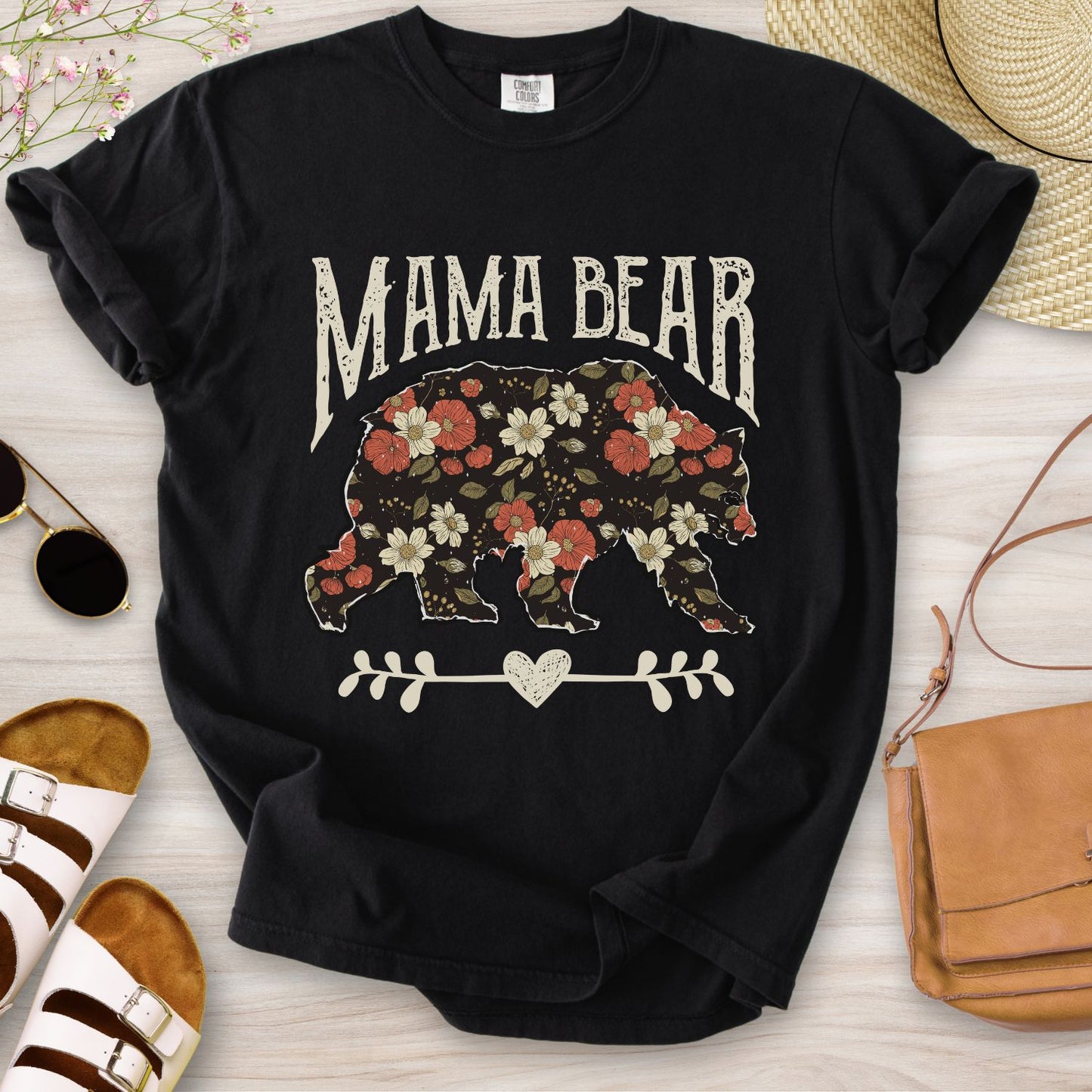 Mama Bear Vintage T-Shirt