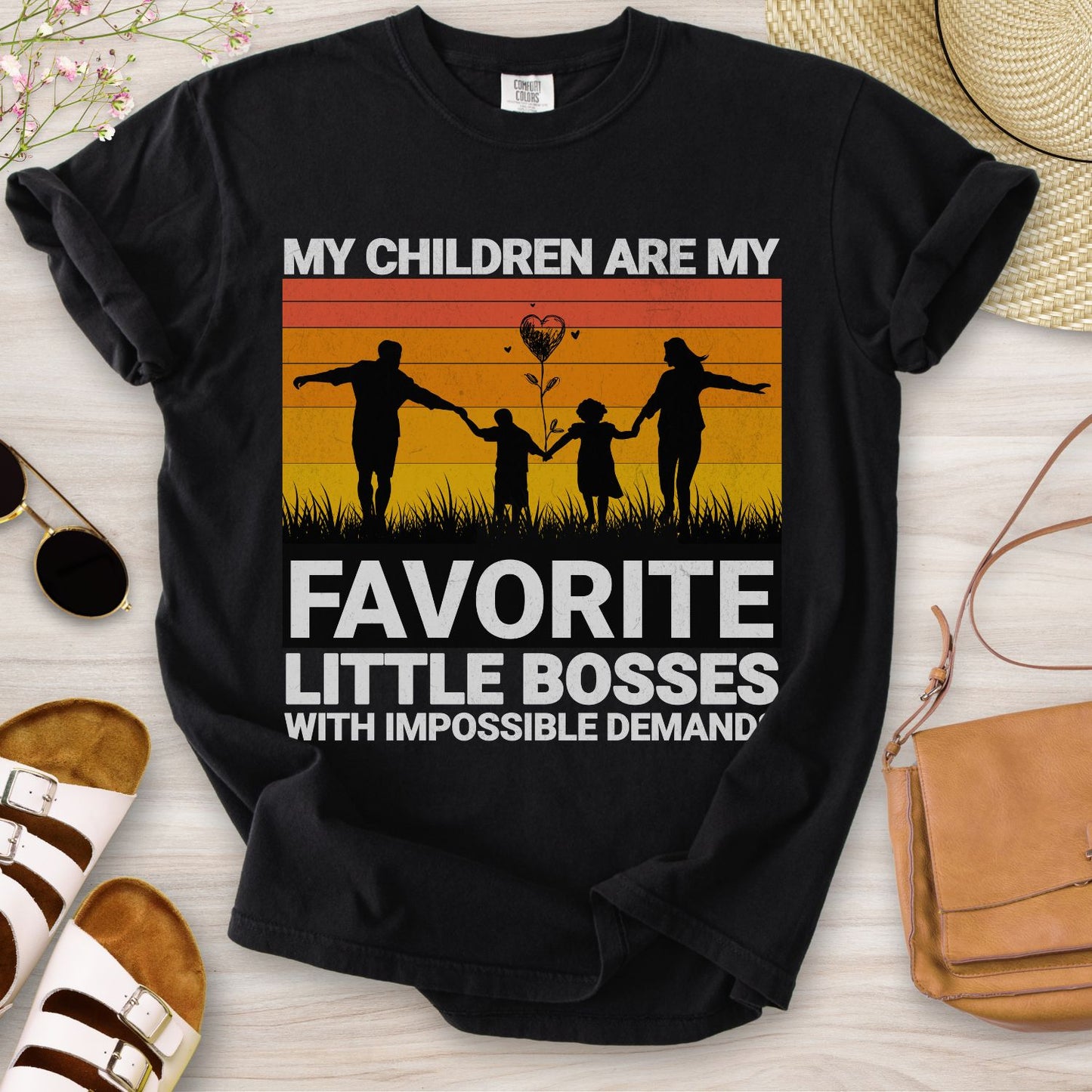 My Children Are My Favorite Little Bosses T-Shirt