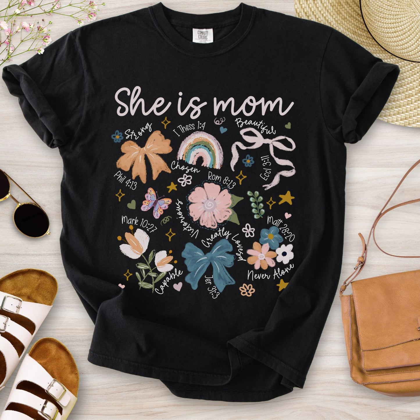 She Is Mom T-Shirt