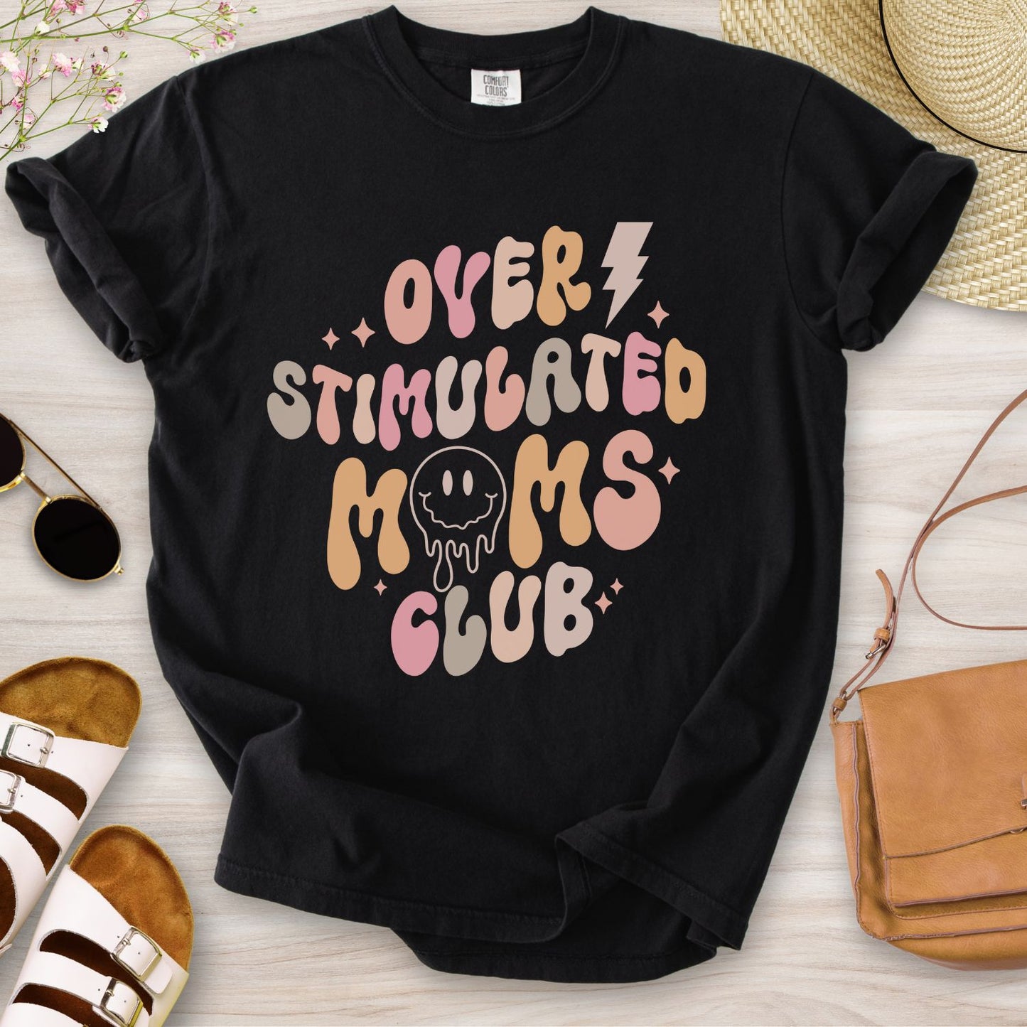 Overstimulated Moms Club T-Shirt