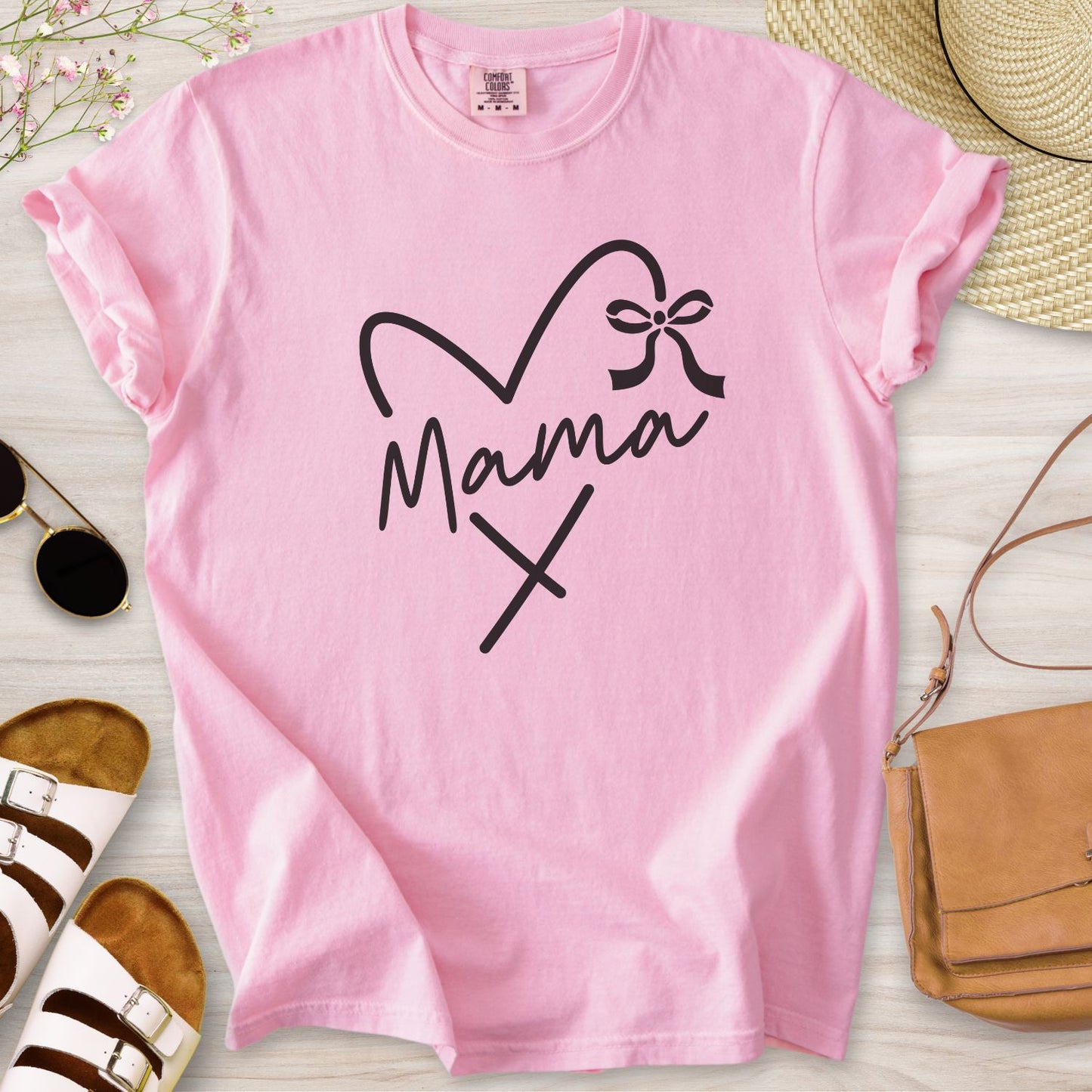 Mama Heart Coquette T-Shirt