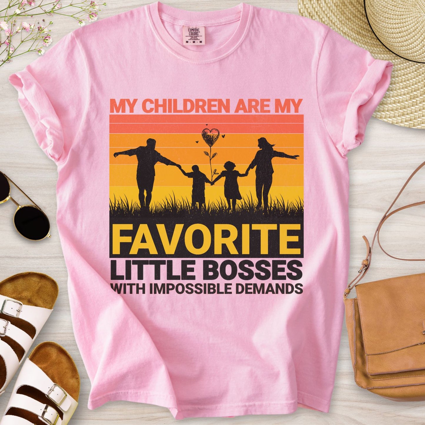 My Children Are My Favorite Little Bosses T-Shirt