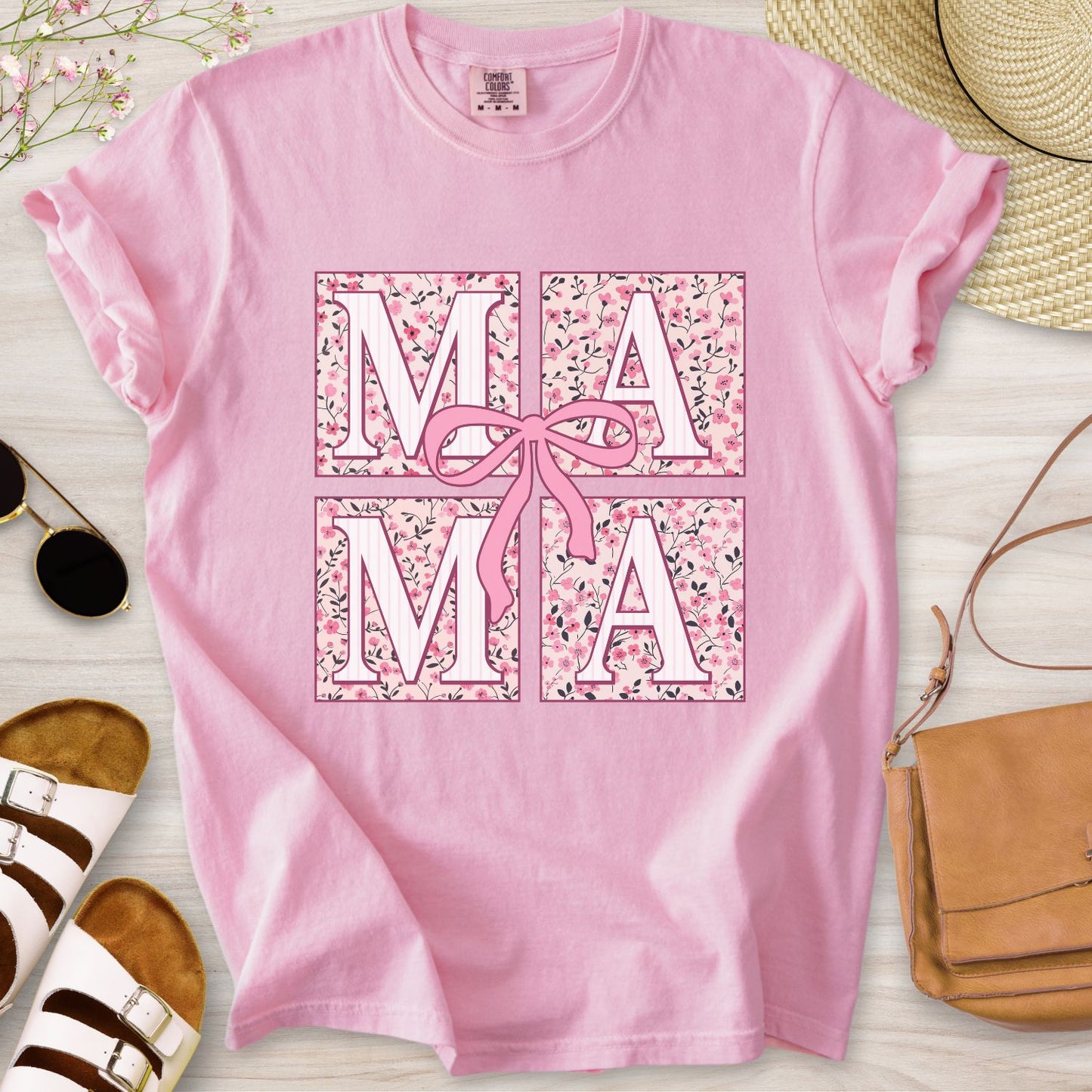 Floral Chinoiserie Mama Coquette T-Shirt