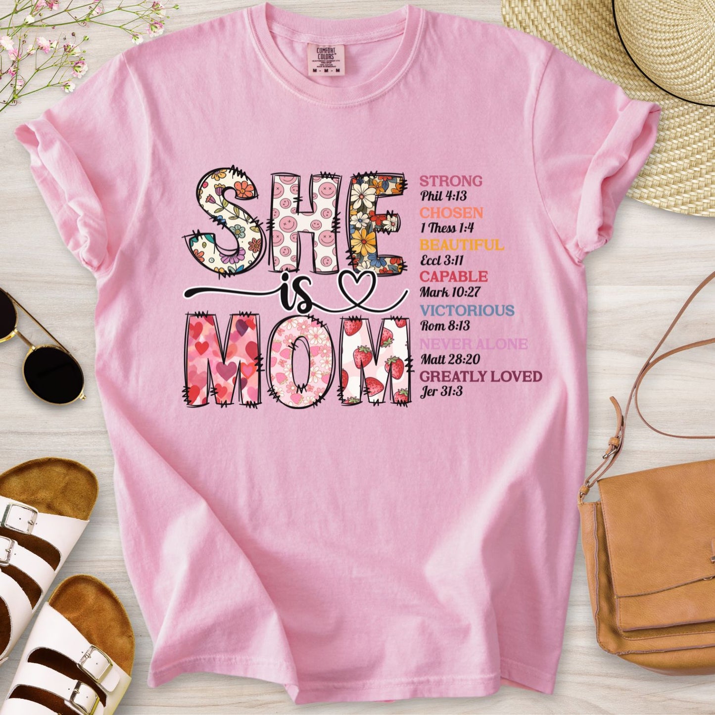 She Is Mom T-Shirt