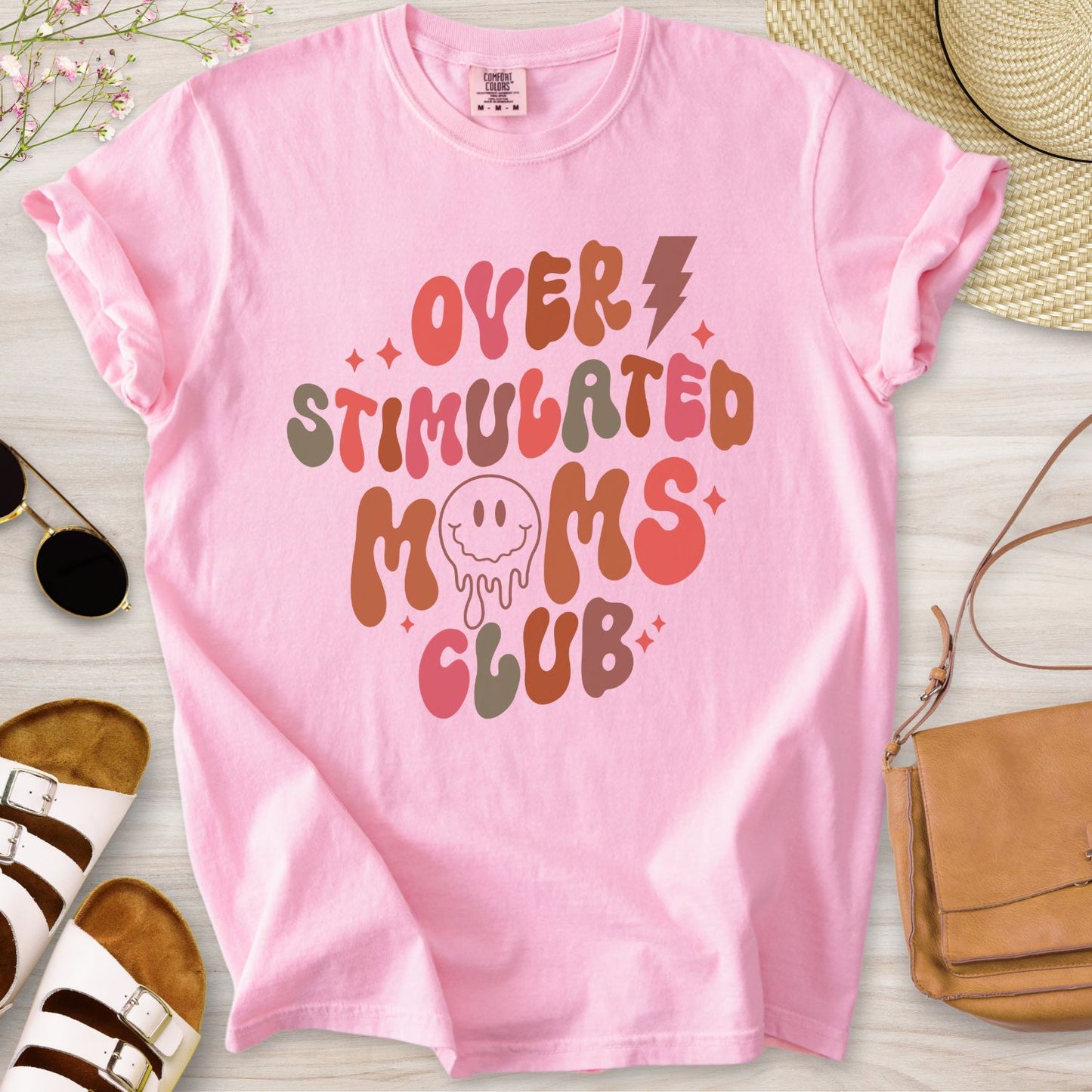 Overstimulated Moms Club T-Shirt