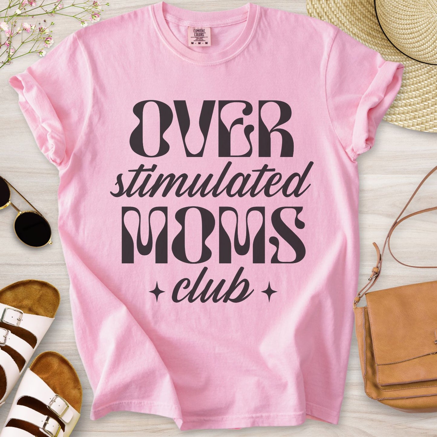Overstimulated Moms Club T-Shirt