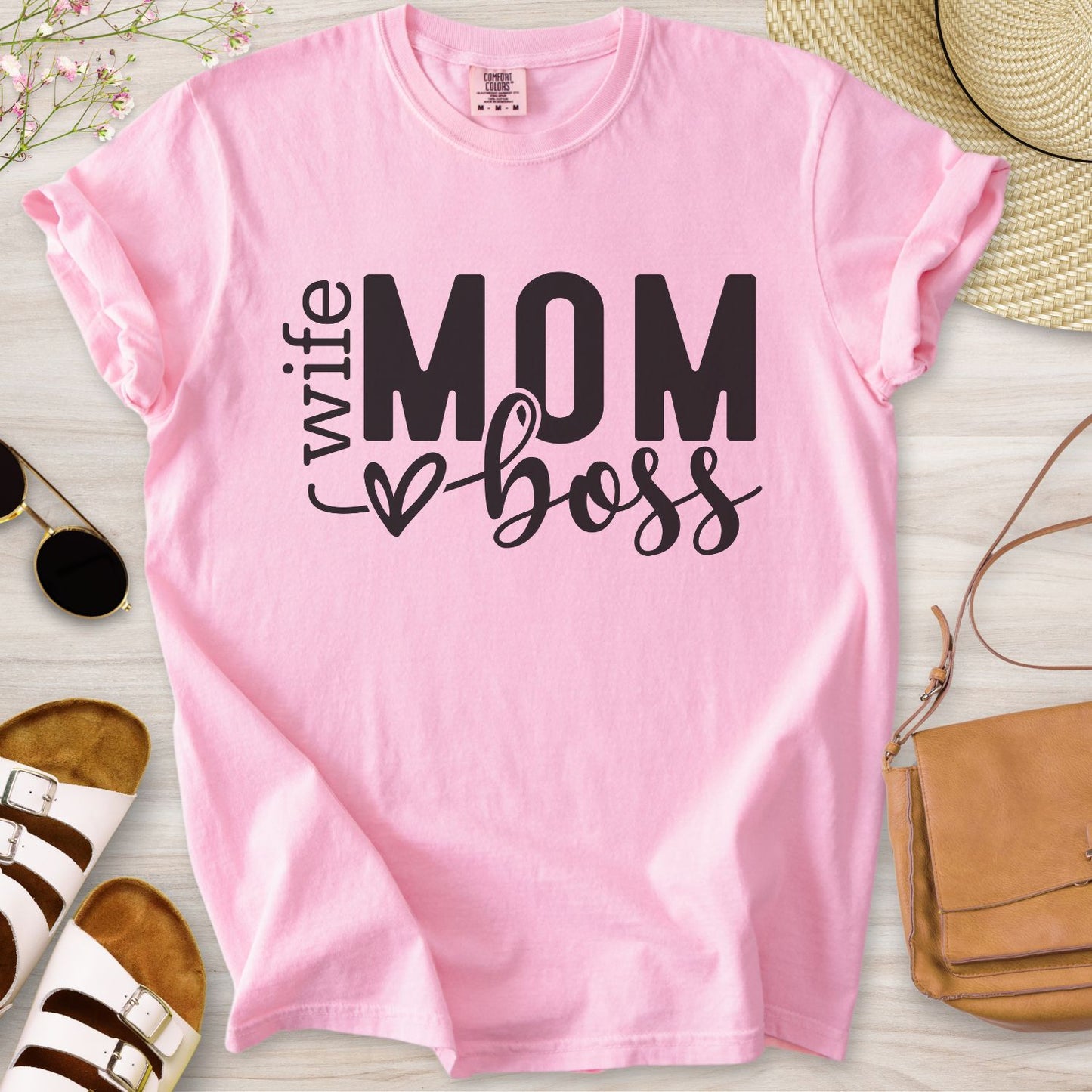 Wife Mom Boss T-Shirt